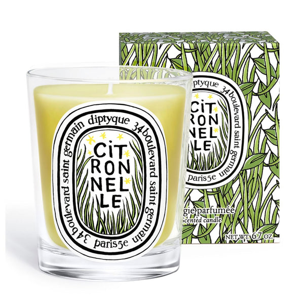 Diptyque - Citronnelle Candle (Lemongrass) | Candle Delirium