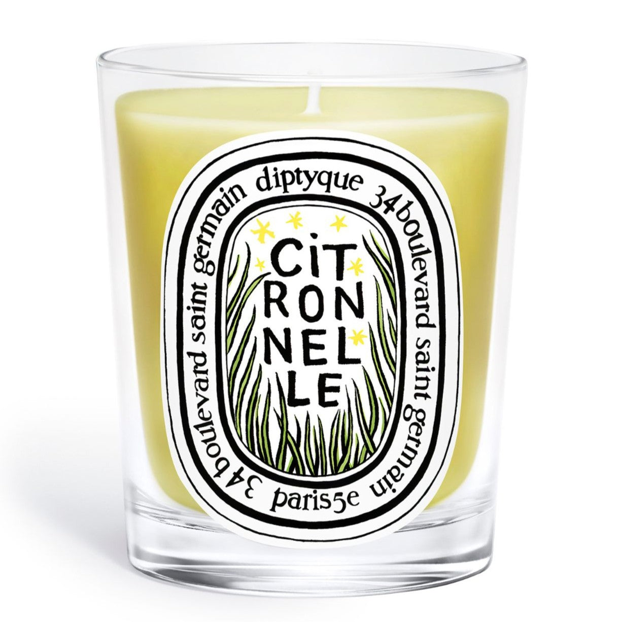 Diptyque - Citronnelle Candle (Lemongrass) | Candle Delirium