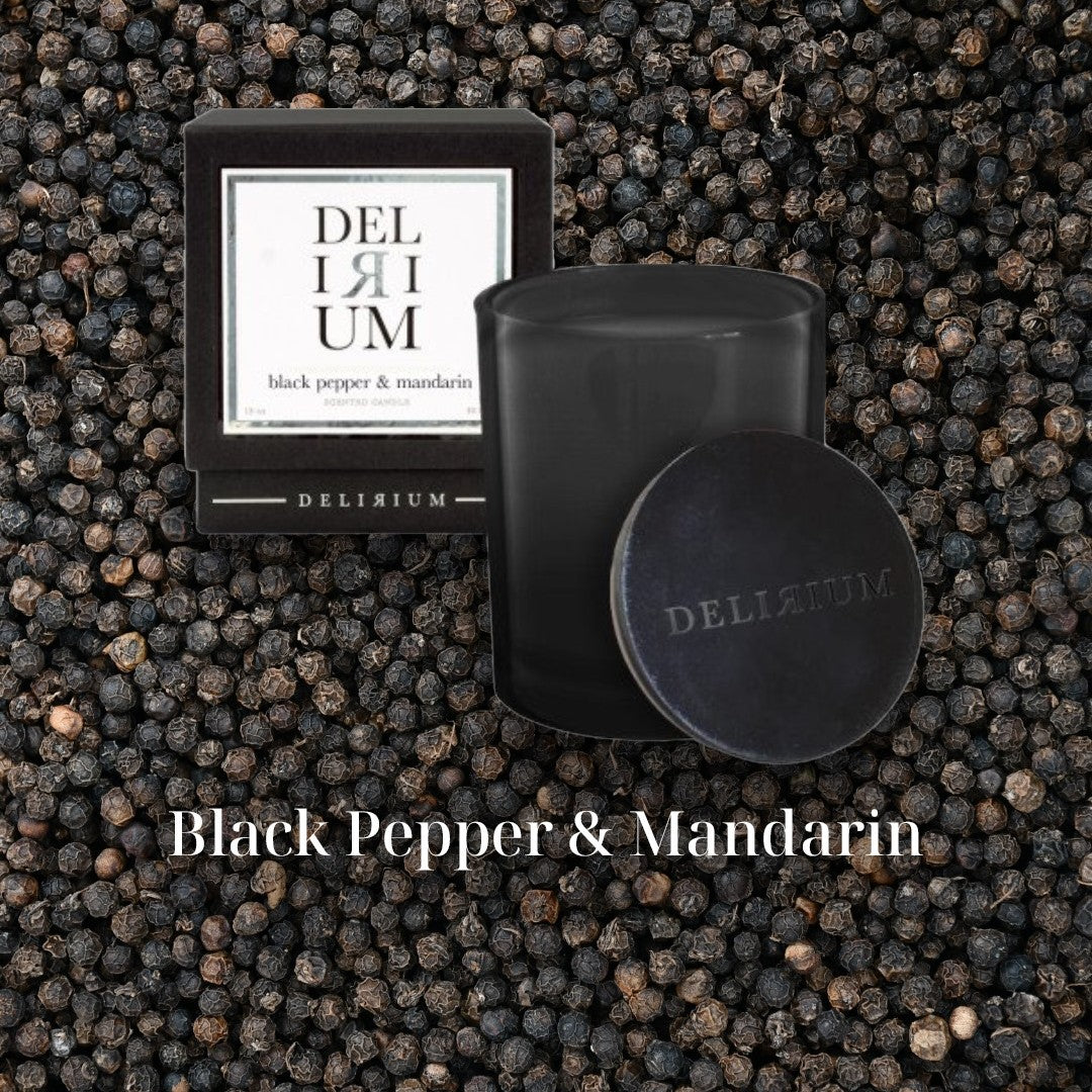 Delirium - Black Pepper & Mandarin Candle