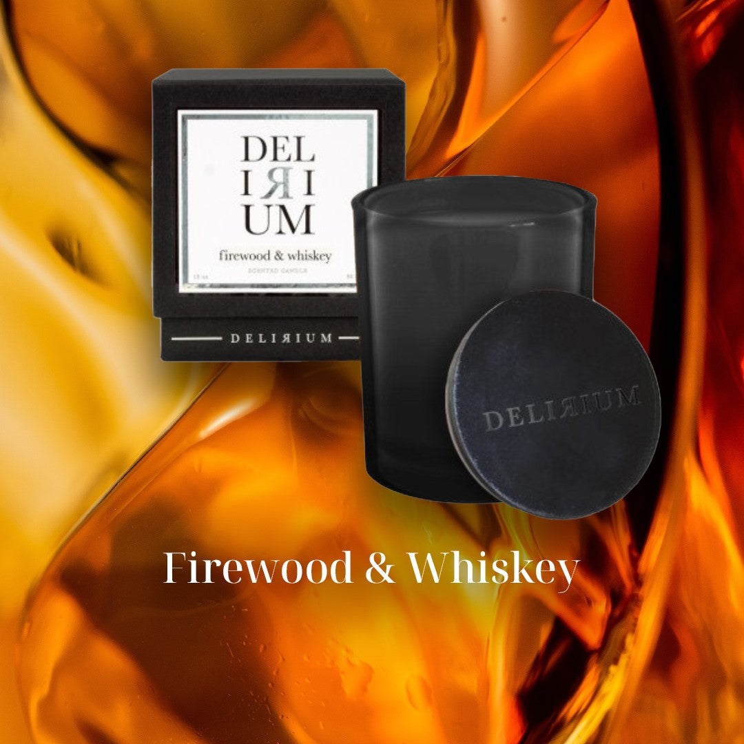 Delirium - Firewood & Whiskey Candle