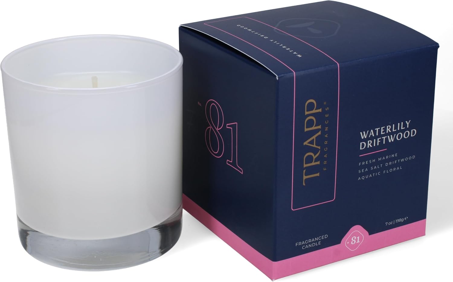 Trapp No.81 Waterlily Driftwood Votive Candle - Thumbnail 2