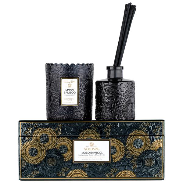 Voluspa - Moso Bamboo Gift Set