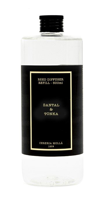 Cereria Molla - Santal & Tonka 500ml Diffuser Refill
