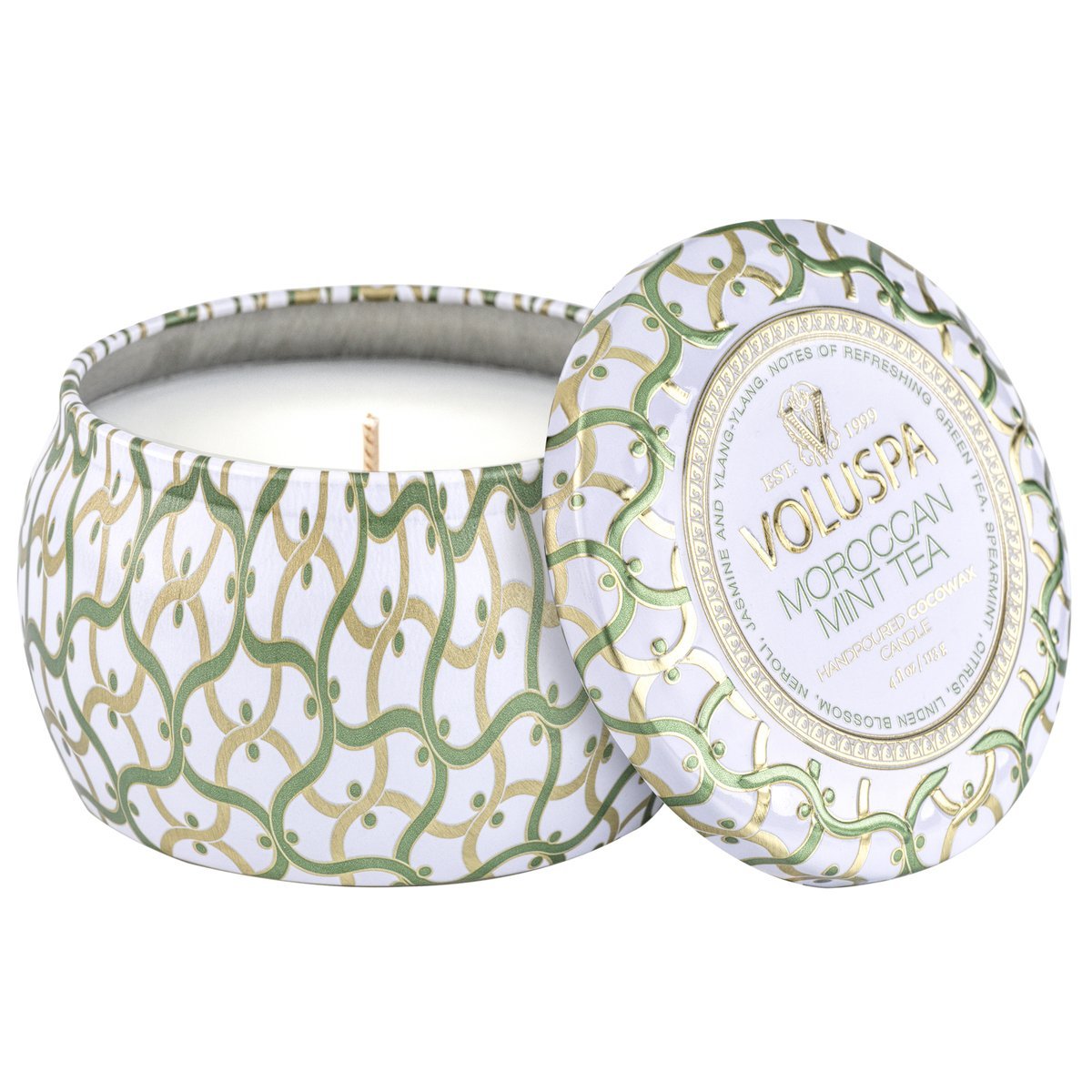 Voluspa - Moroccan Mint Tea Mini Tin Candle