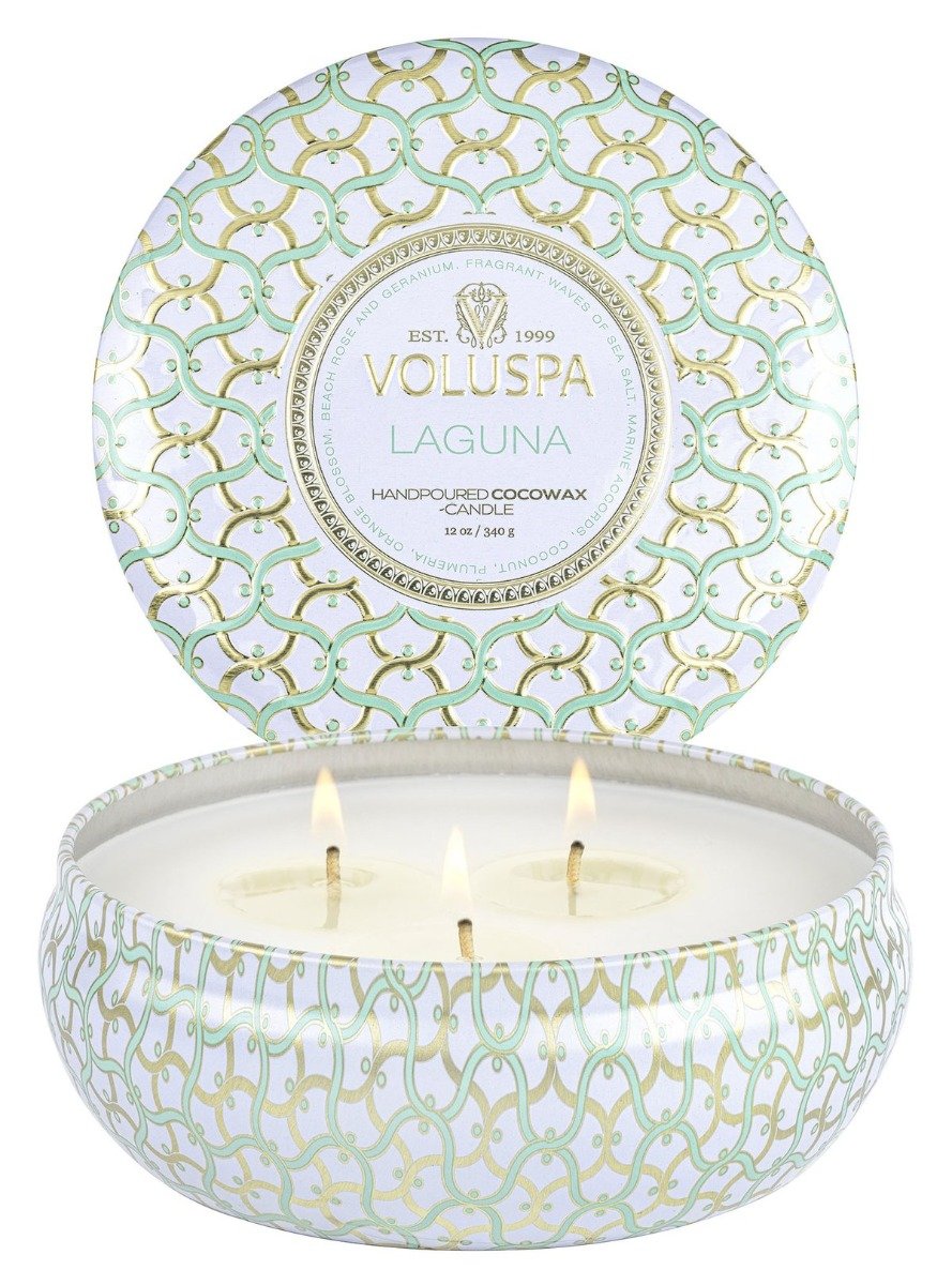 Voluspa - Laguna 3 Wick Tin Candle