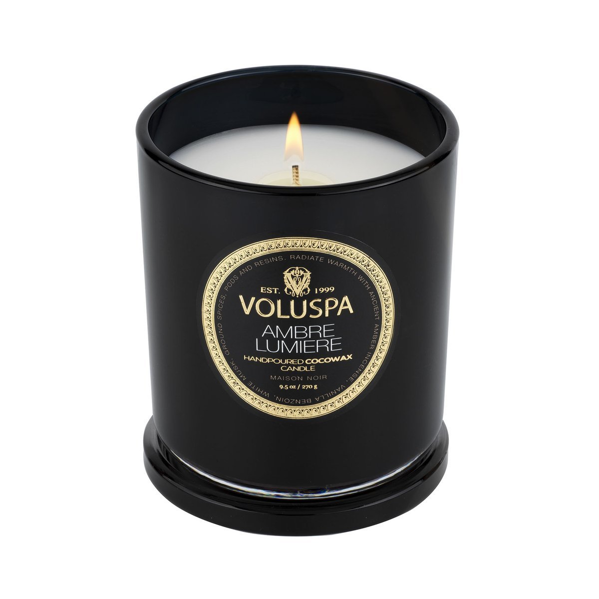 Voluspa - Ambre Lumiere Classic Candle