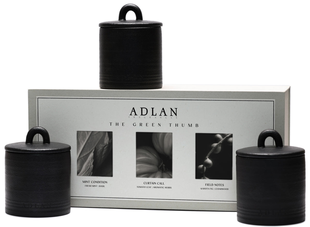 Adlan - The Green Thumb Trio Candle Set