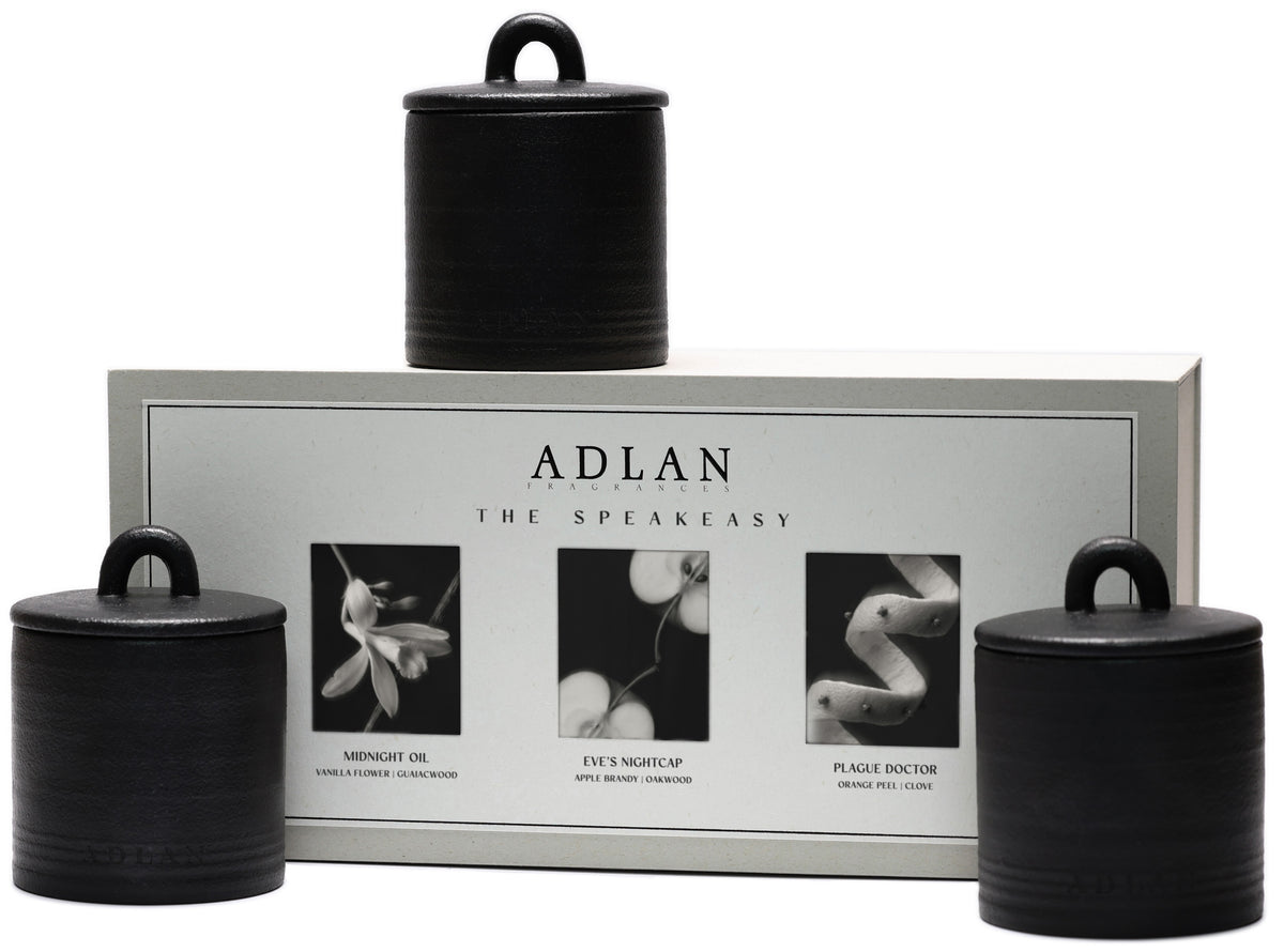 Adlan - The Speakeasy Trio Candle Set