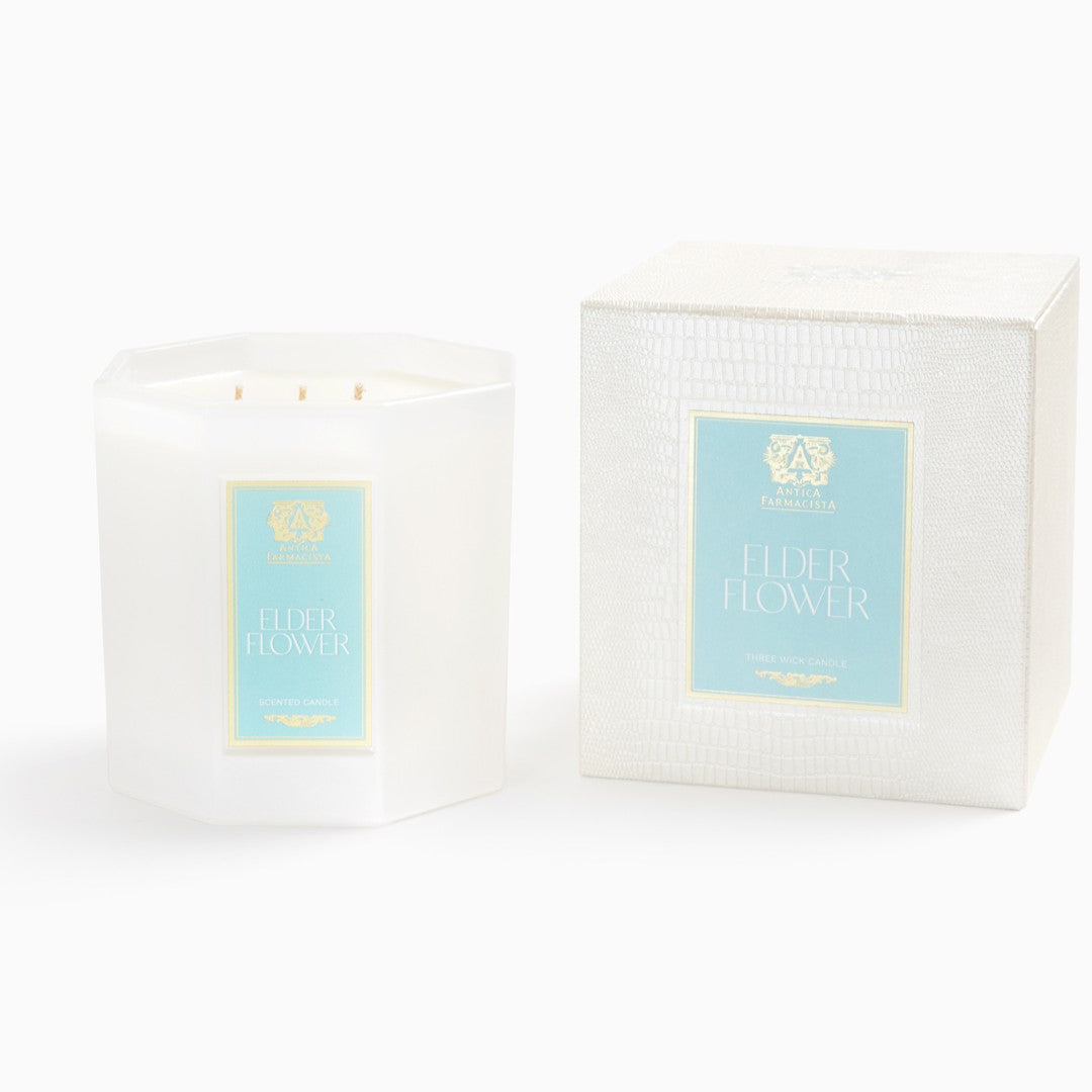 Antica Farmacista - Elderflower 3 Wick Candle