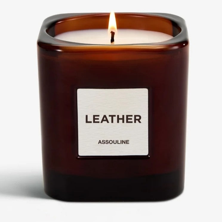 Assouline - Library Leather Candle