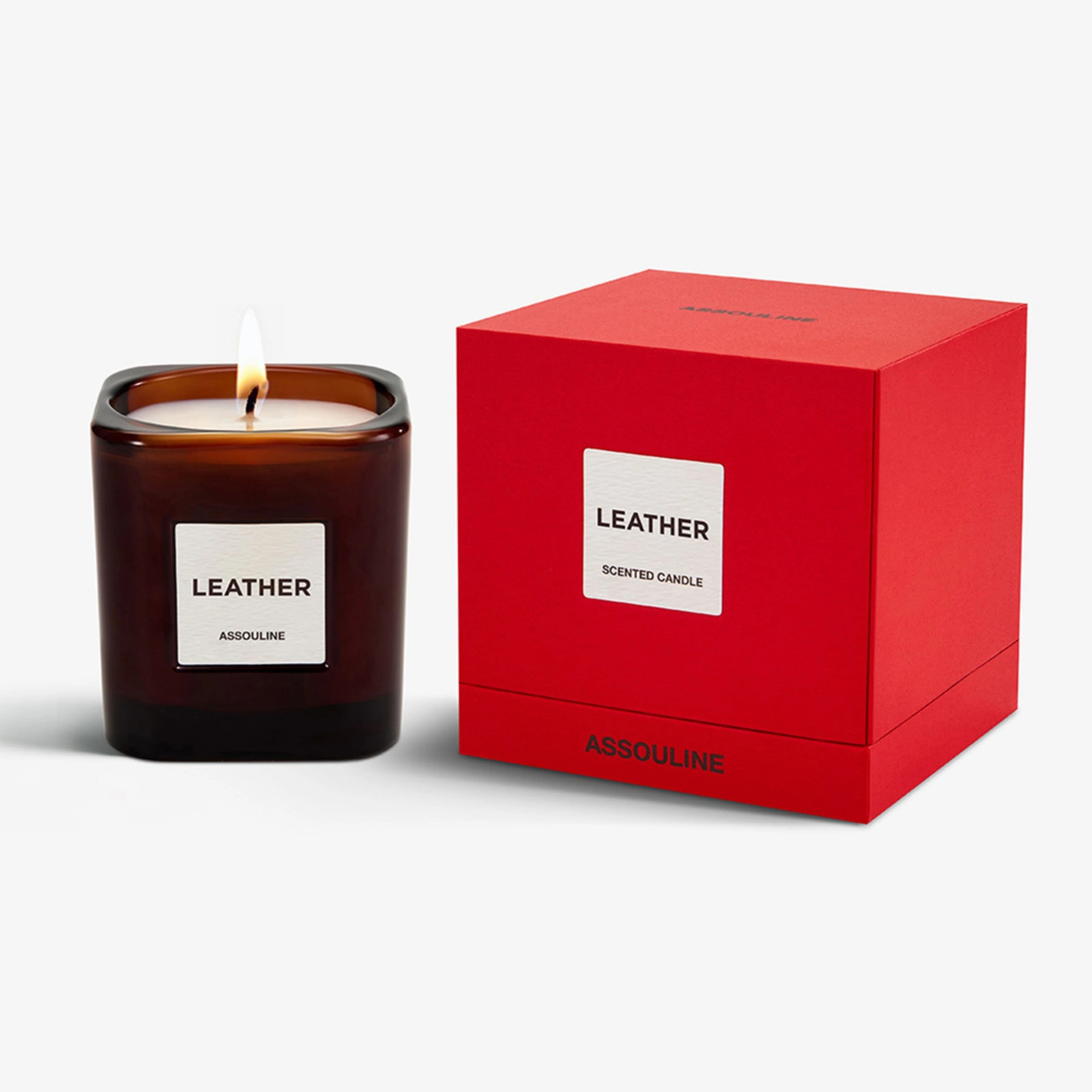 Assouline - Library Leather Candle