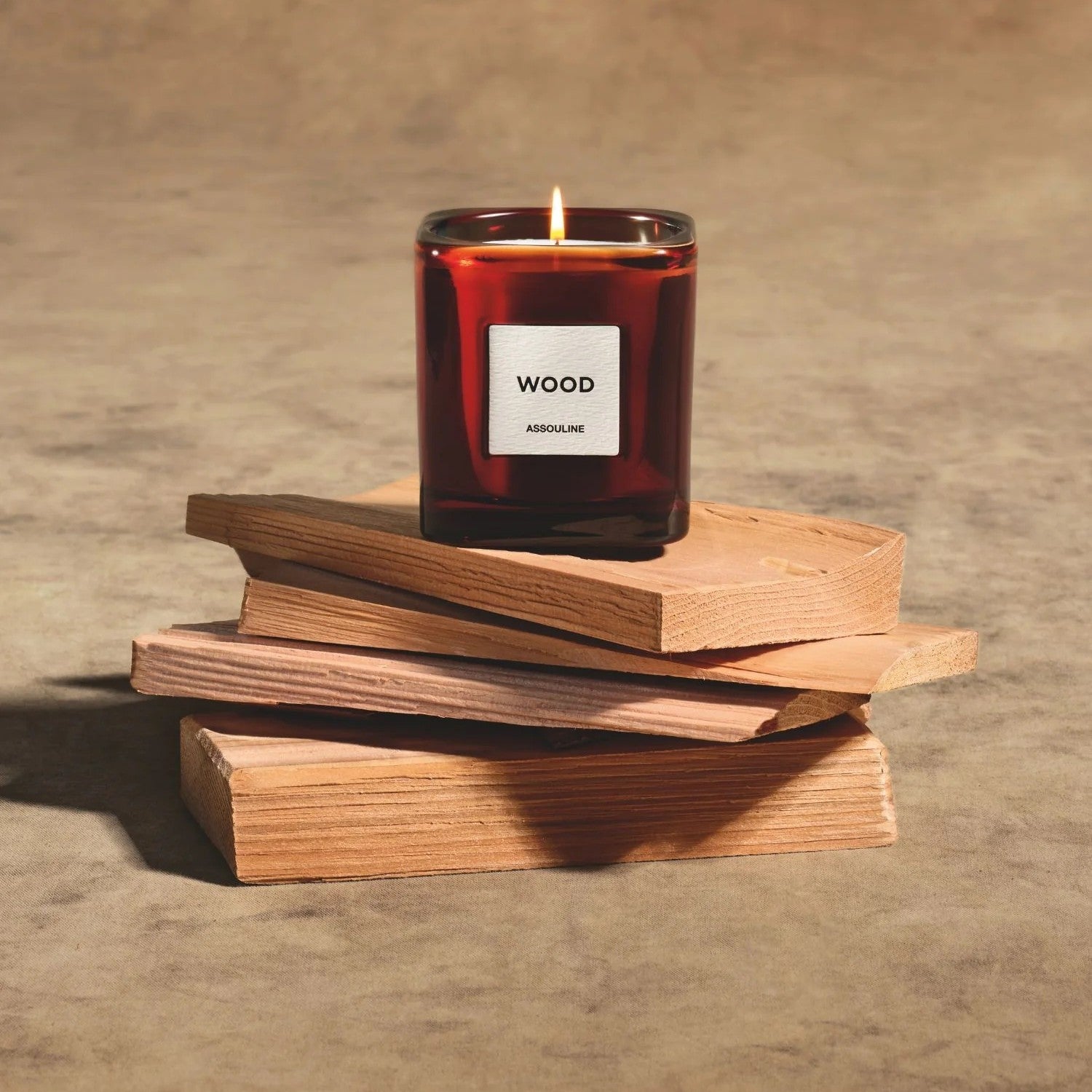 Assouline - Library Wood Candle