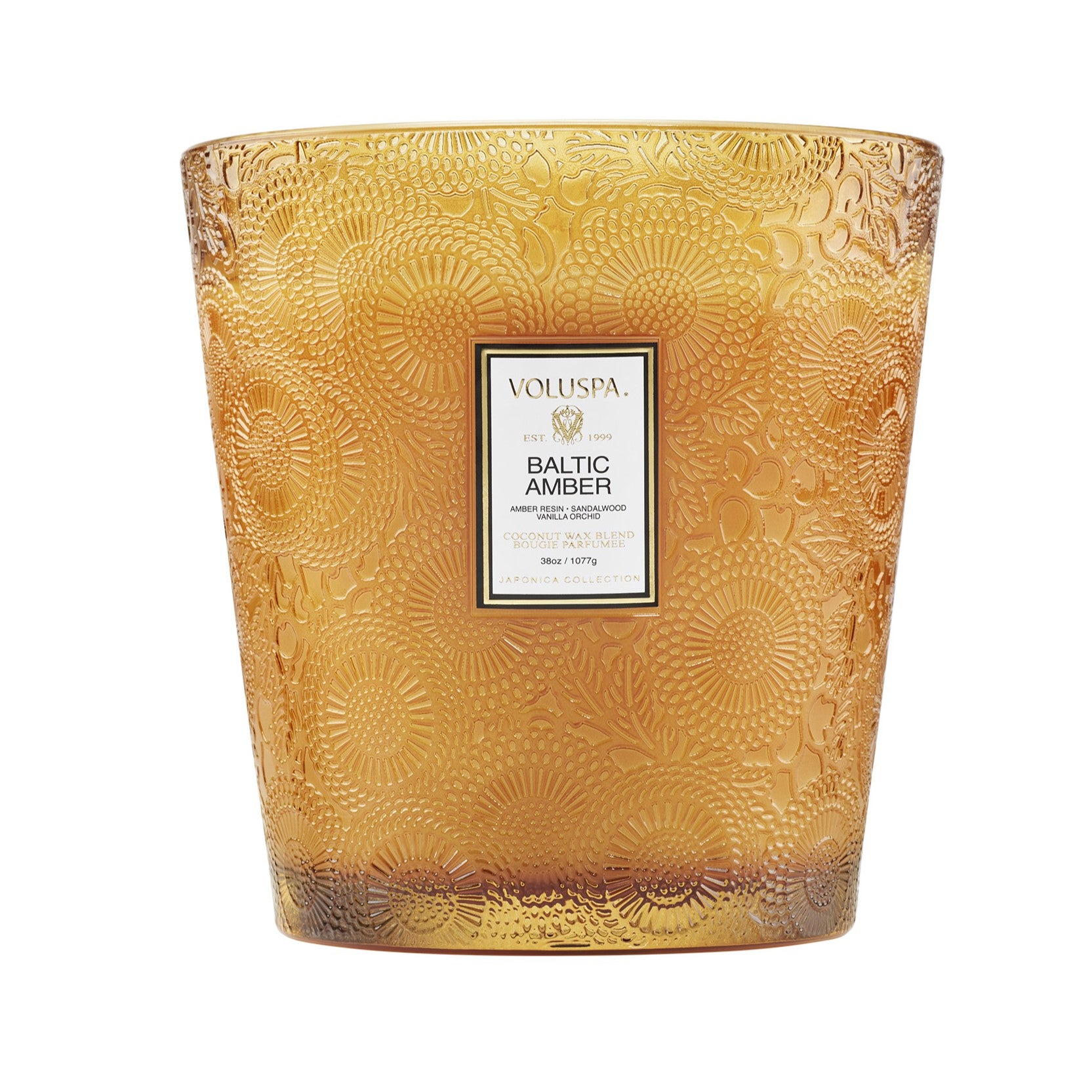 Voluspa - Baltic Amber 3 Wick Hearth Candle