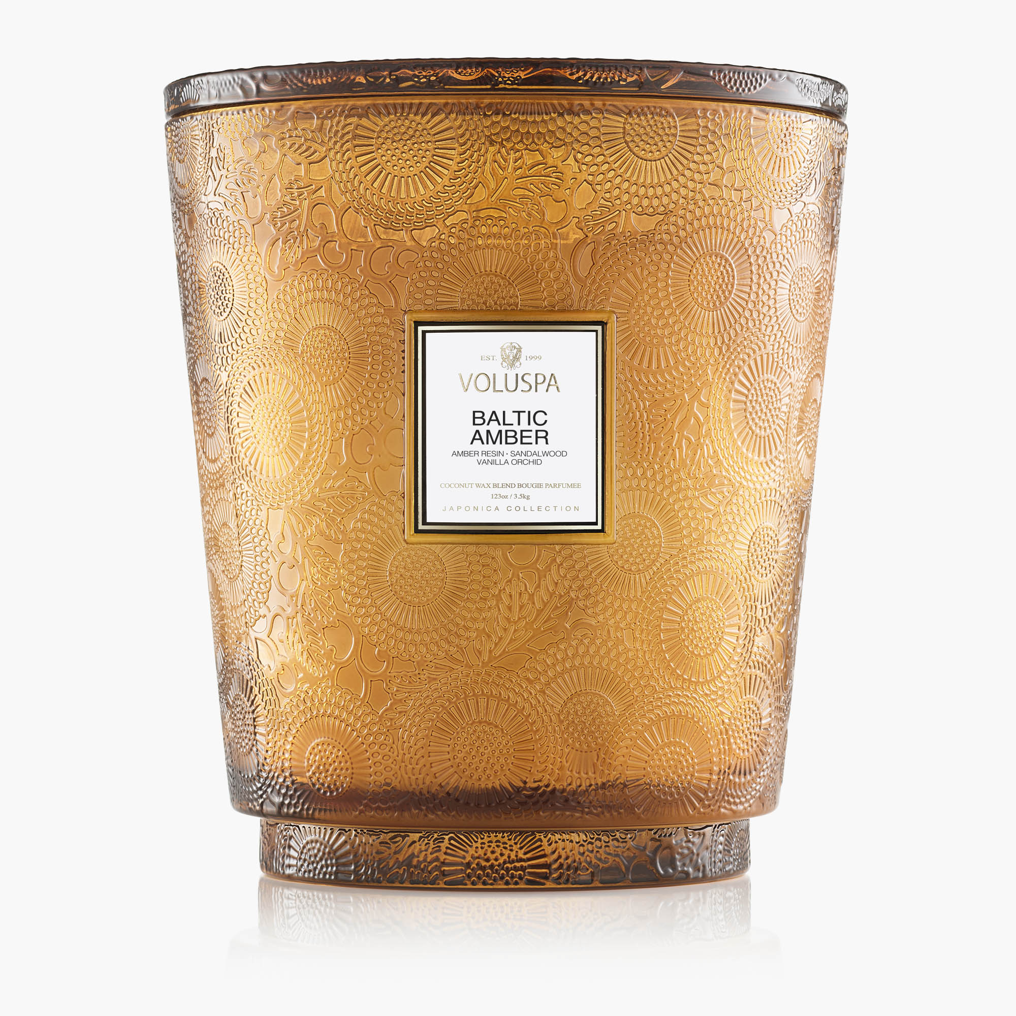 Voluspa - Baltic Amber 5 Wick Hearth Candle_{first_image} #large_image
