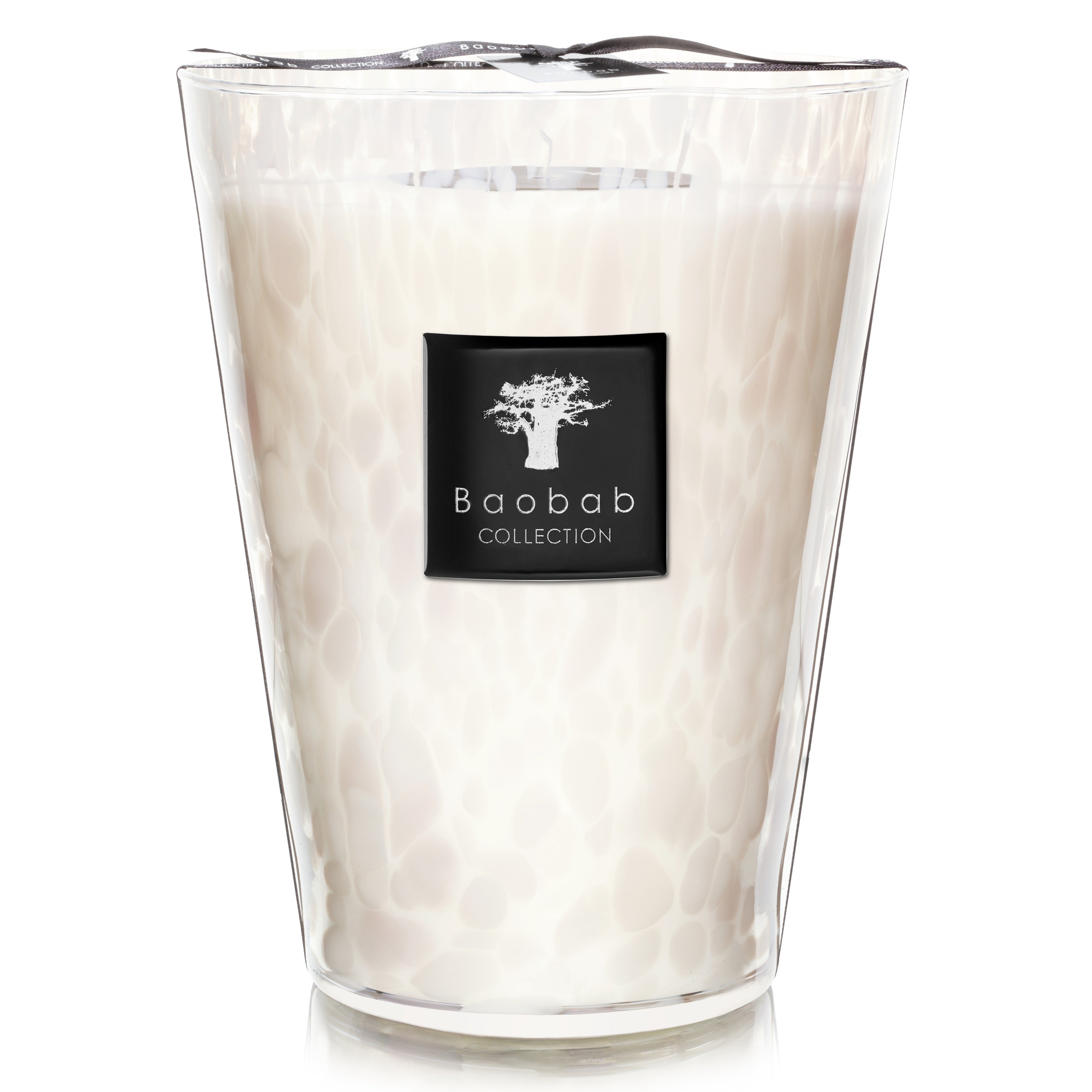 Baobab Collection - White Pearls Max24 Grande Candle