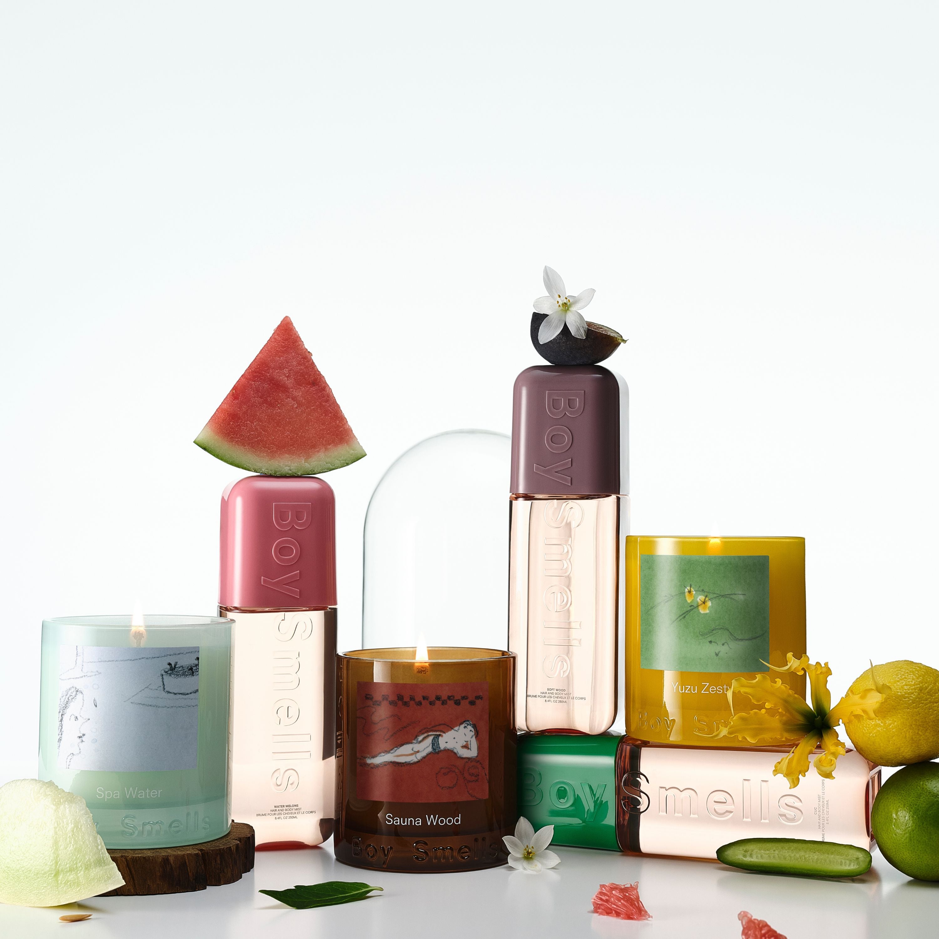 Boy Smells - Spa Smells Relax Votive Trio Set at CandleDelirium