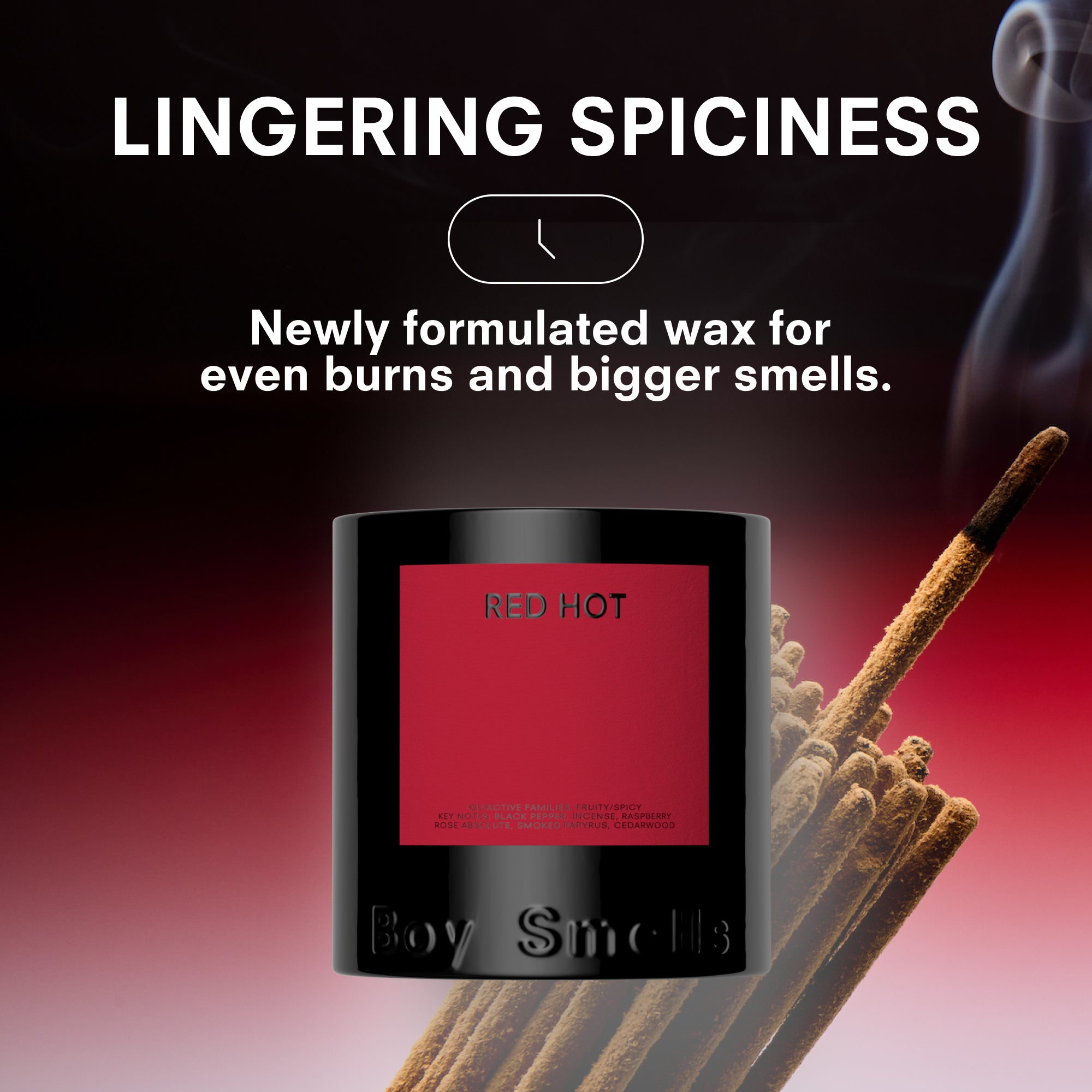 Boy Smells - Red Hot Magnum Candle