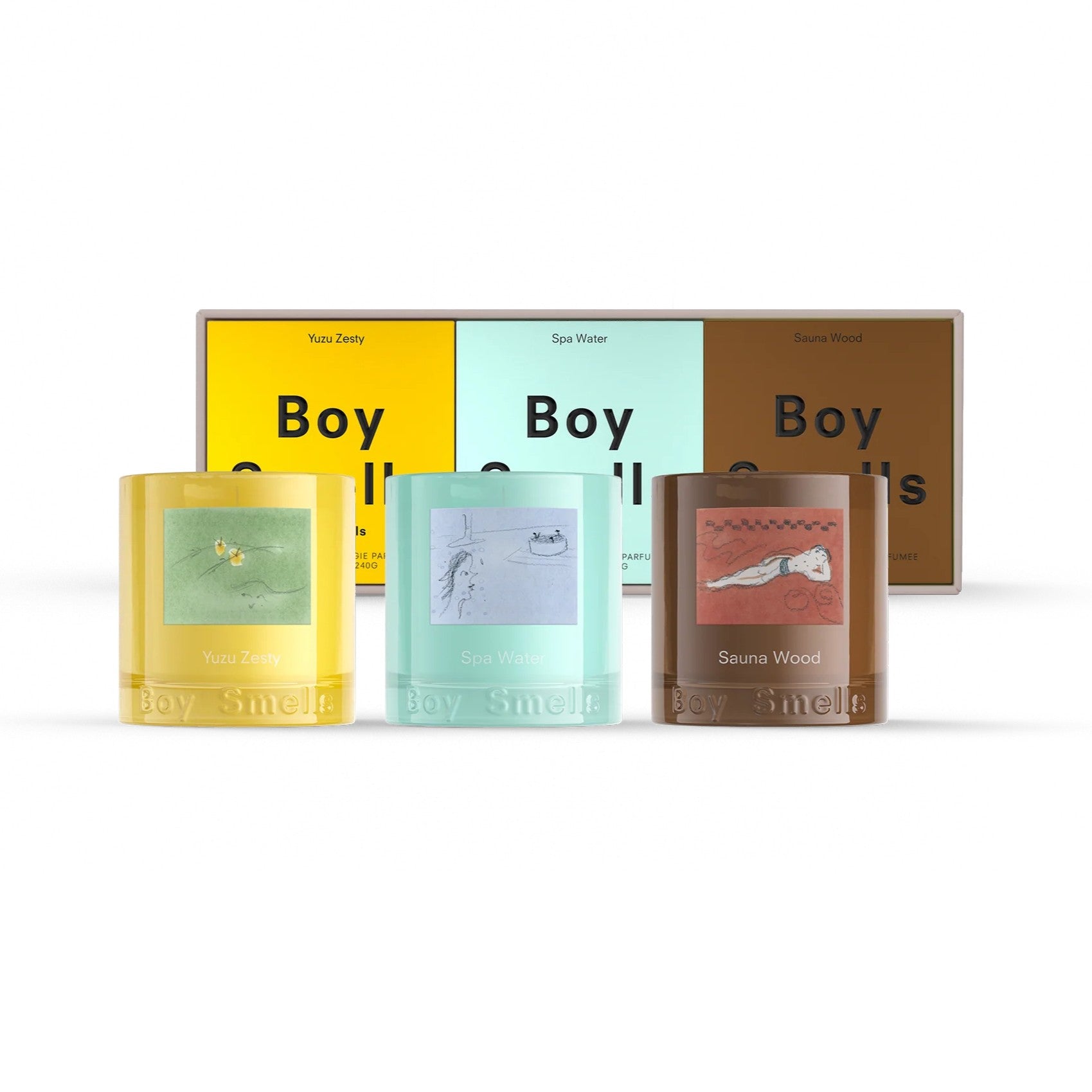 Boy Smells -  Spa Smells Relax Votive Trio Set