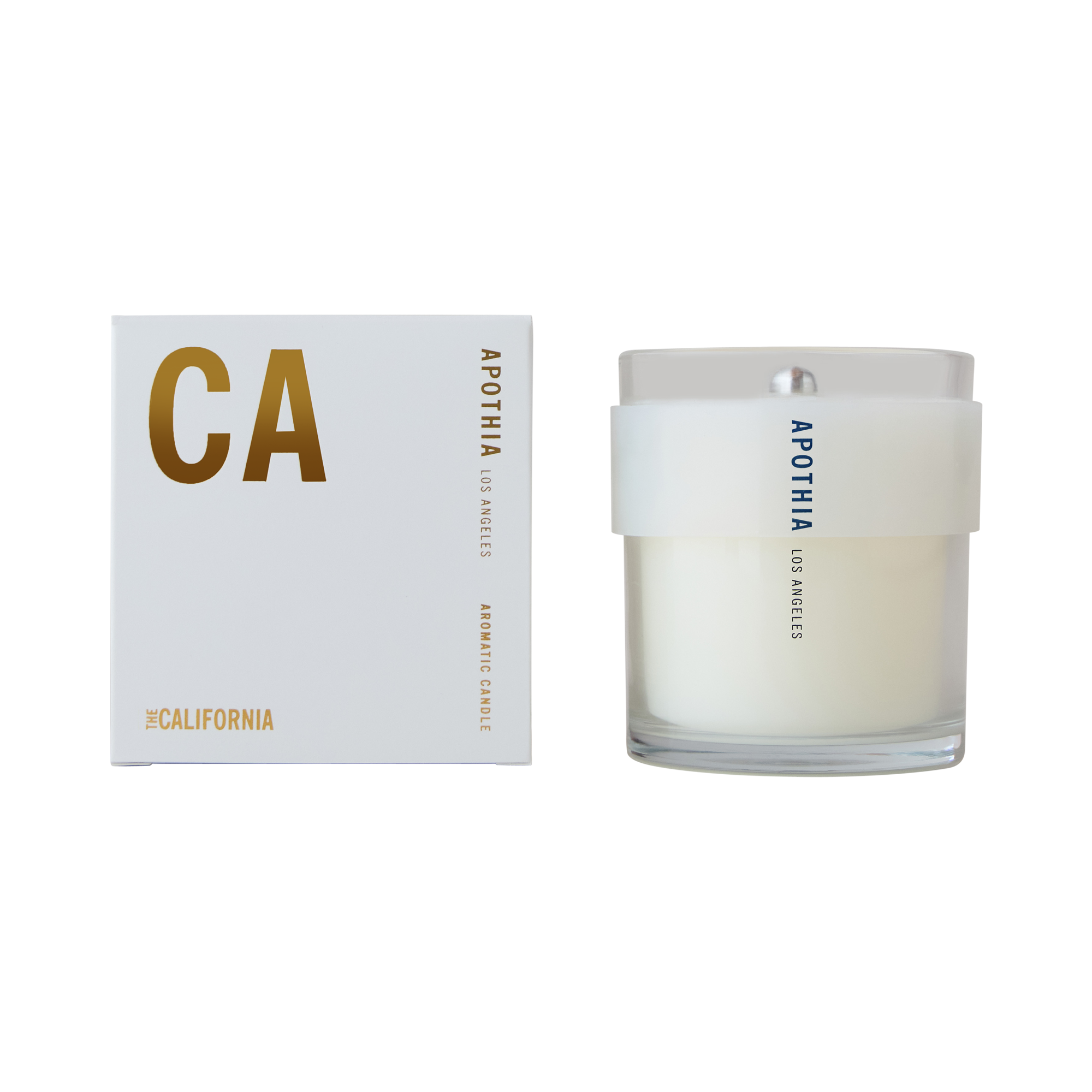 California Candle with Exotic Flowers, Leaves, Citrus & Musk - Thumbnail 4