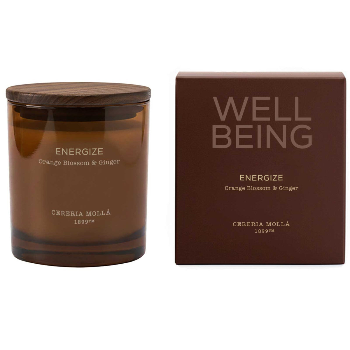Cereria Molla - Energize (Orange Blossom & Ginger) 2 Wick Candle