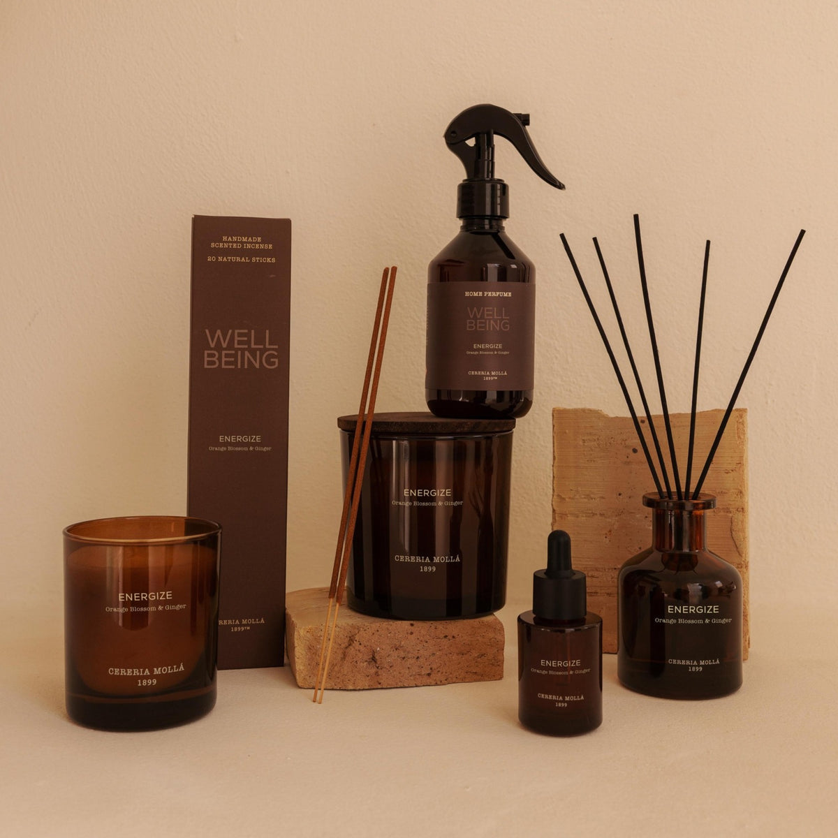 Cereria Molla - Energize (Orange Blossom & Ginger) Candle