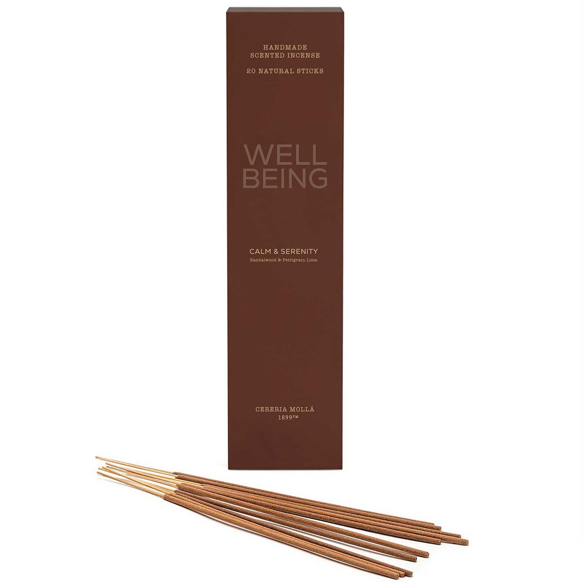 Cereria Molla - Calm & Serenity (Sandalwood & Petitgrain) Incense