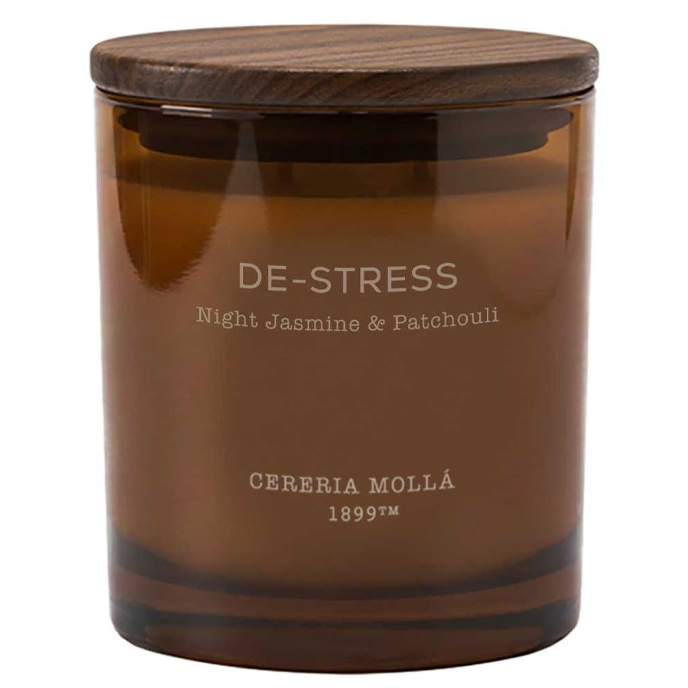 Cereria Molla - De-Stress (Night Jasmine & Patchouli) 2 Wick Candle