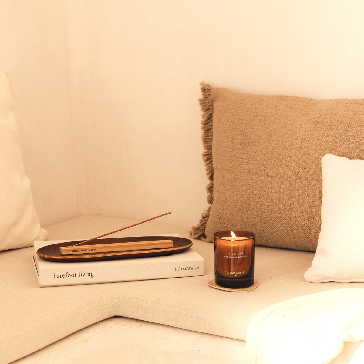 Cereria Molla - De-Stress (Night Jasmine & Patchouli) Candle