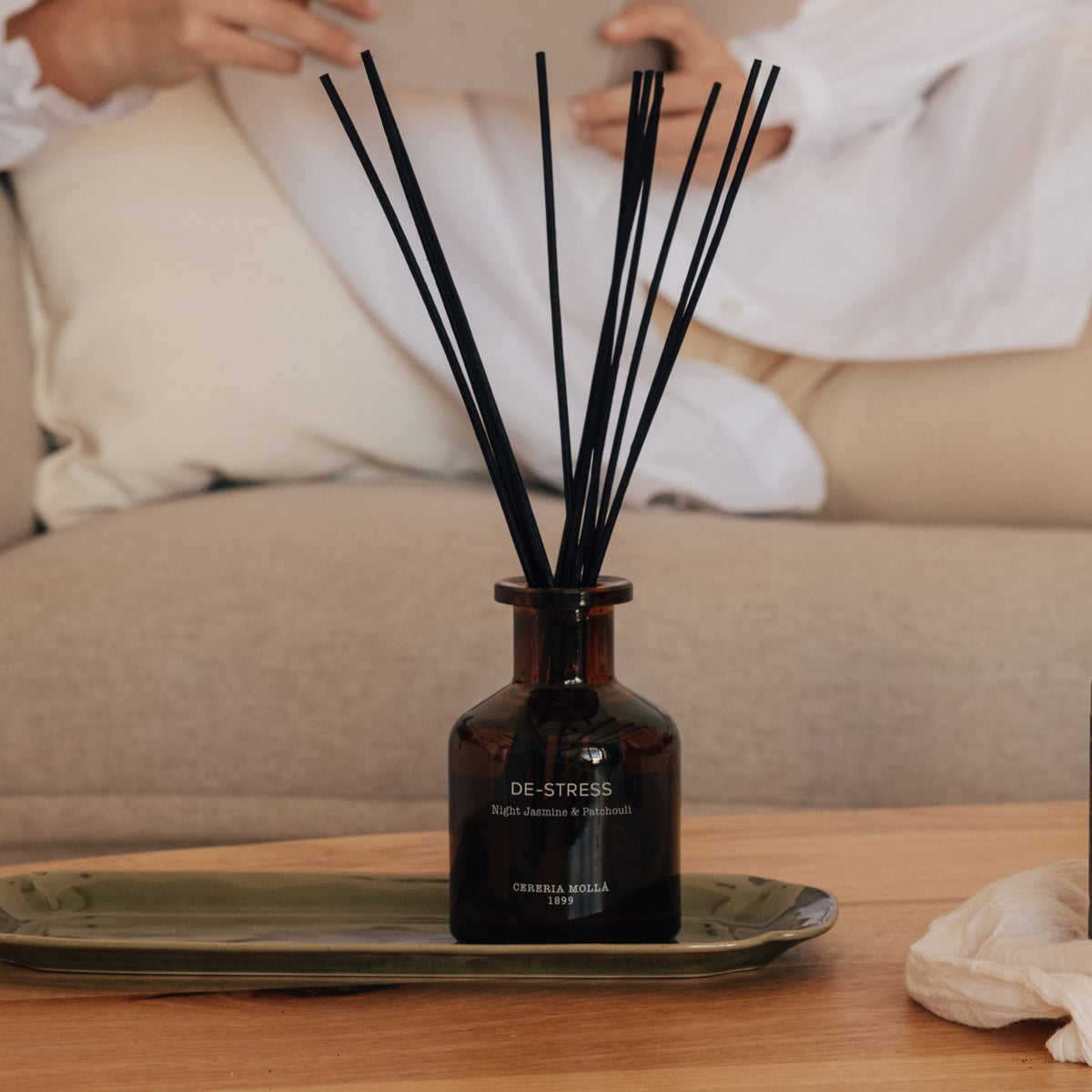 Cereria Molla - De-Stress (Night Jasmine & Patchouli) Diffuser 120ml