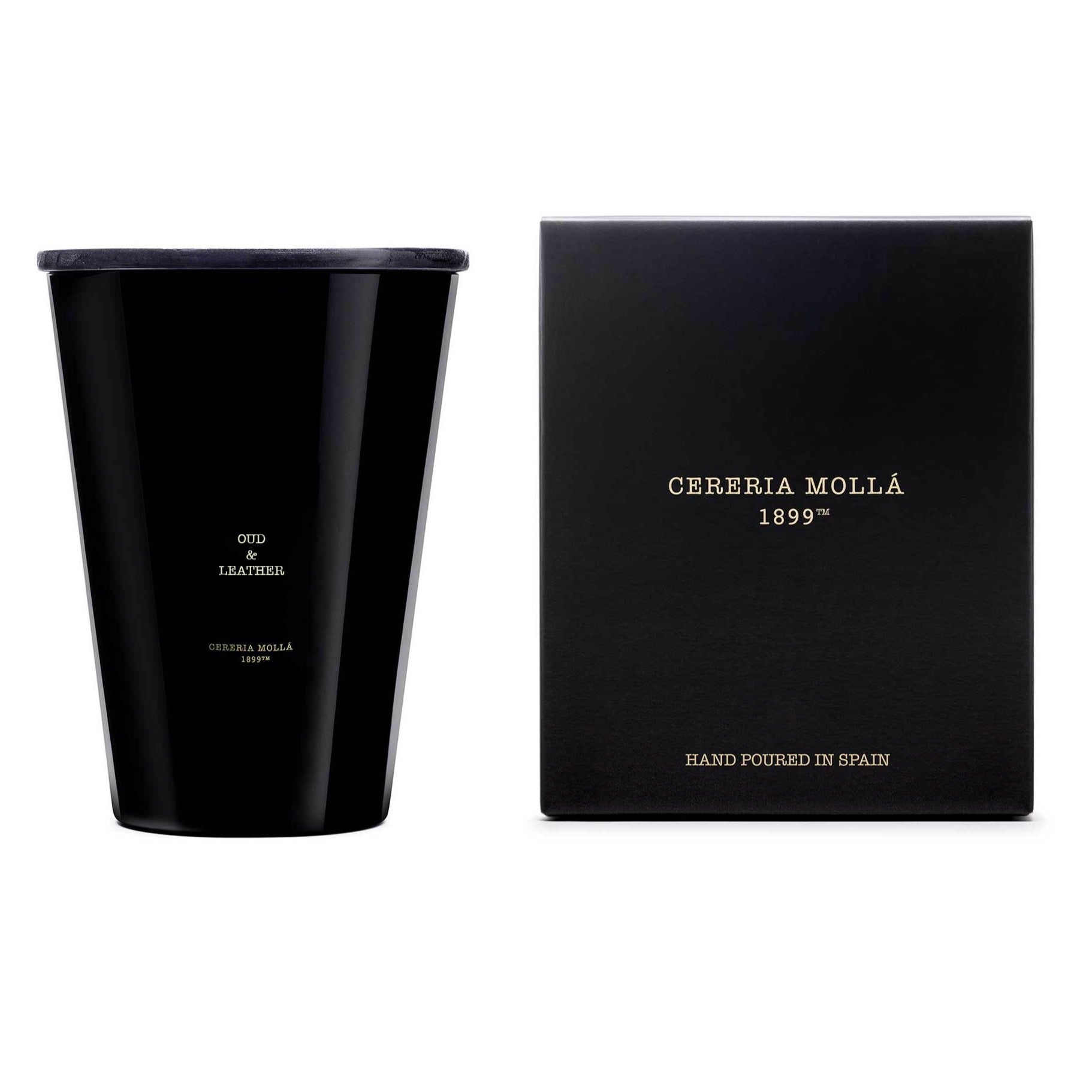 Cereria Molla - Oud & Leather 4 Wick Candle