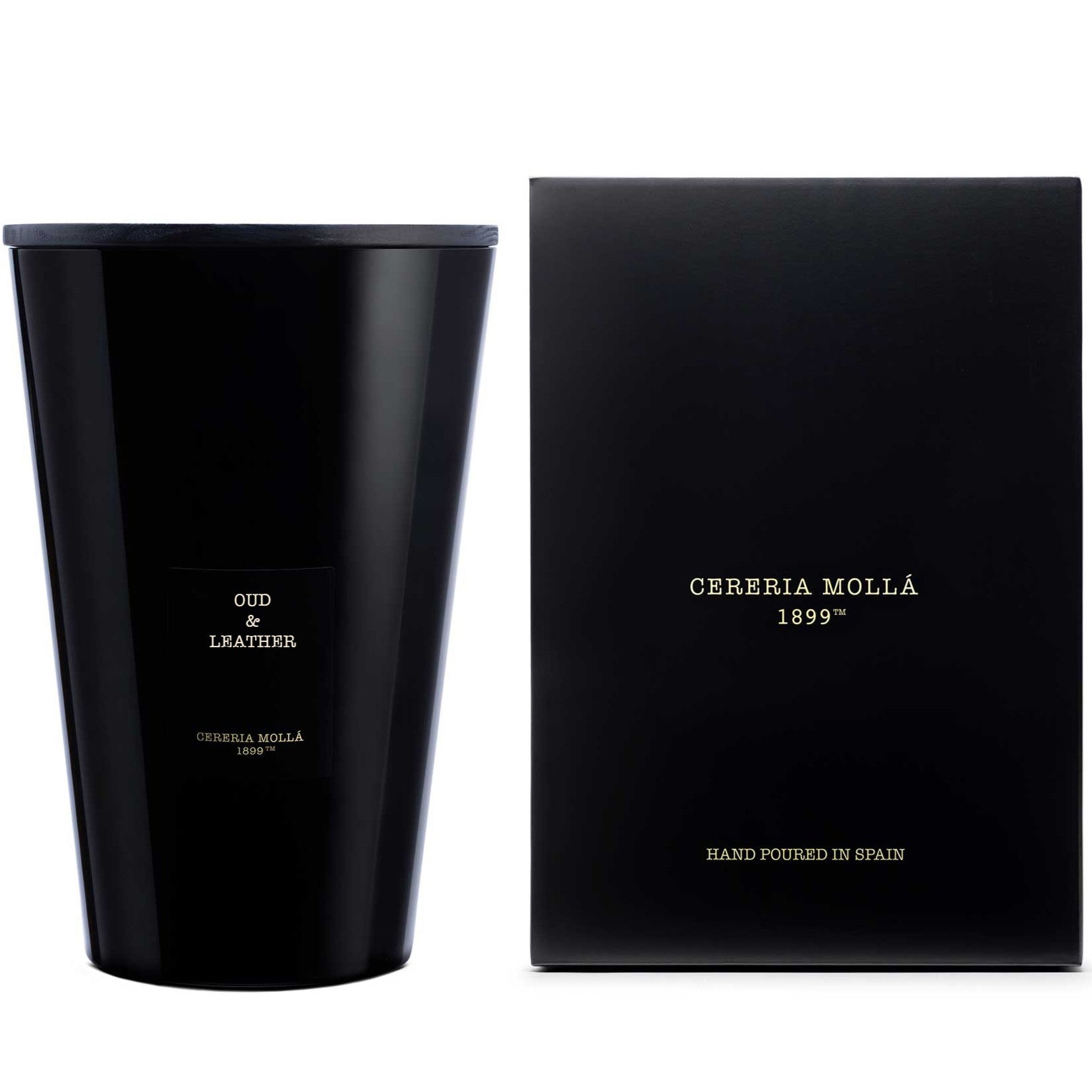Cereria Molla - Oud & Leather 7 Wick Candle