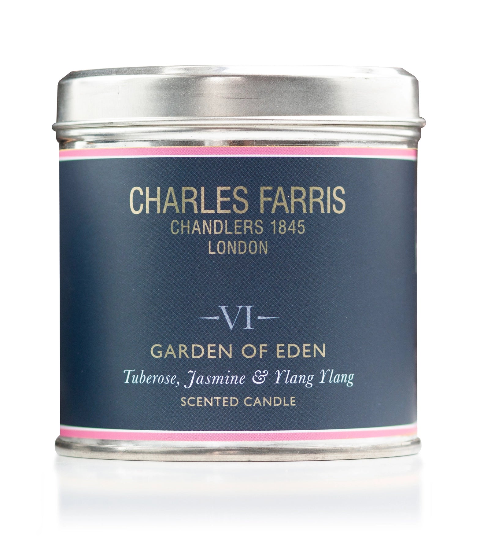 Charles Farris - Garden of Eden Tin Candle