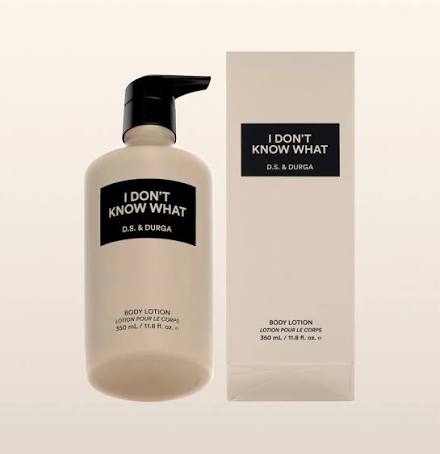 DS & Durga - I Don't Know What Body Lotion