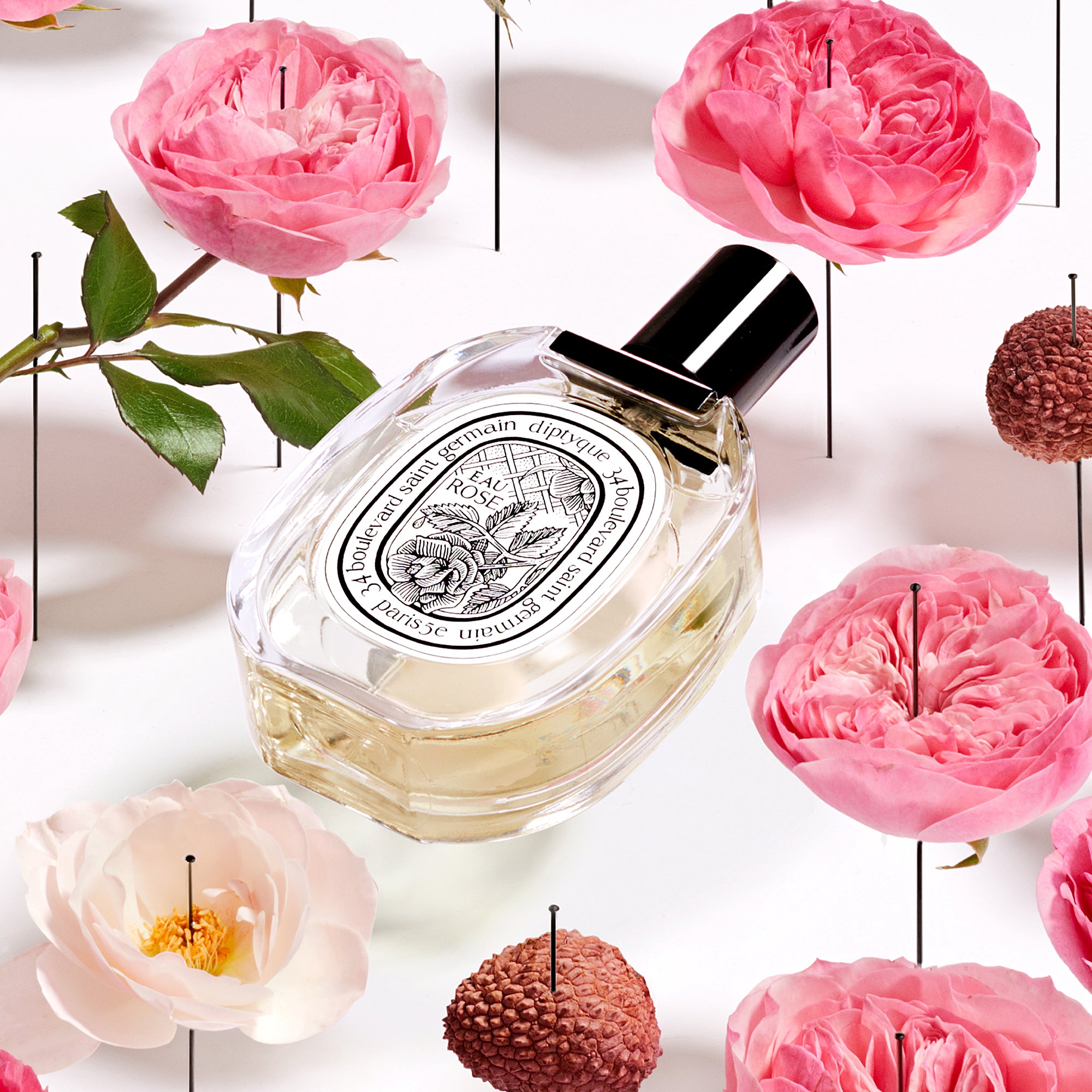 Diptyque - Eau Rose Eau de Toilette 100ml | Candle Delirium