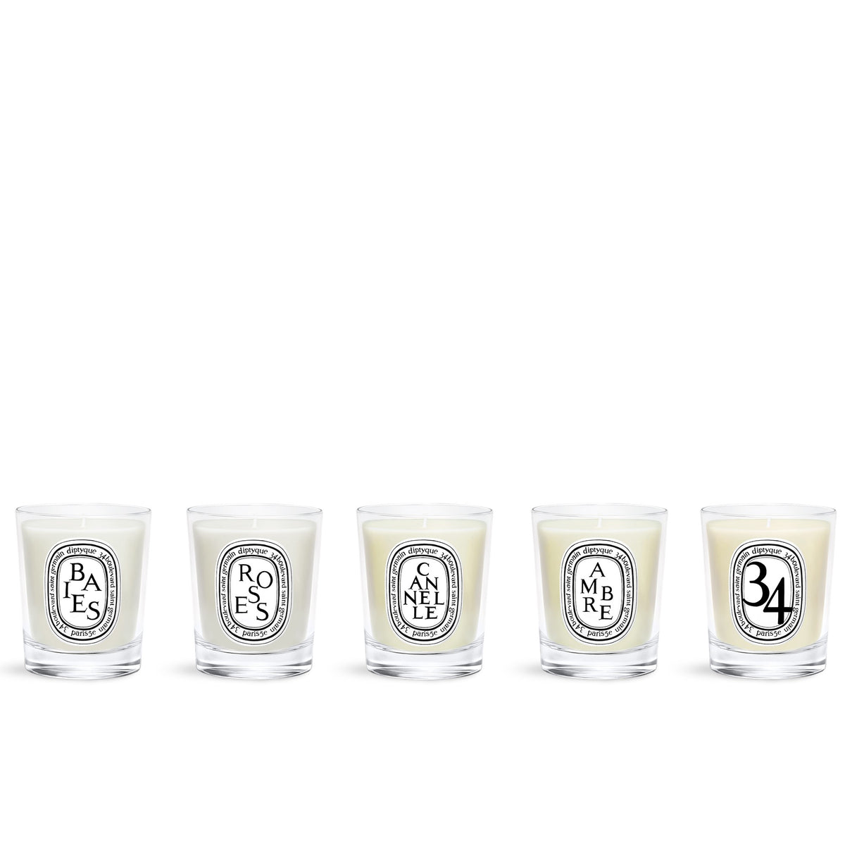 Diptyque - Holiday Set of 5 Miniature Candles 2026