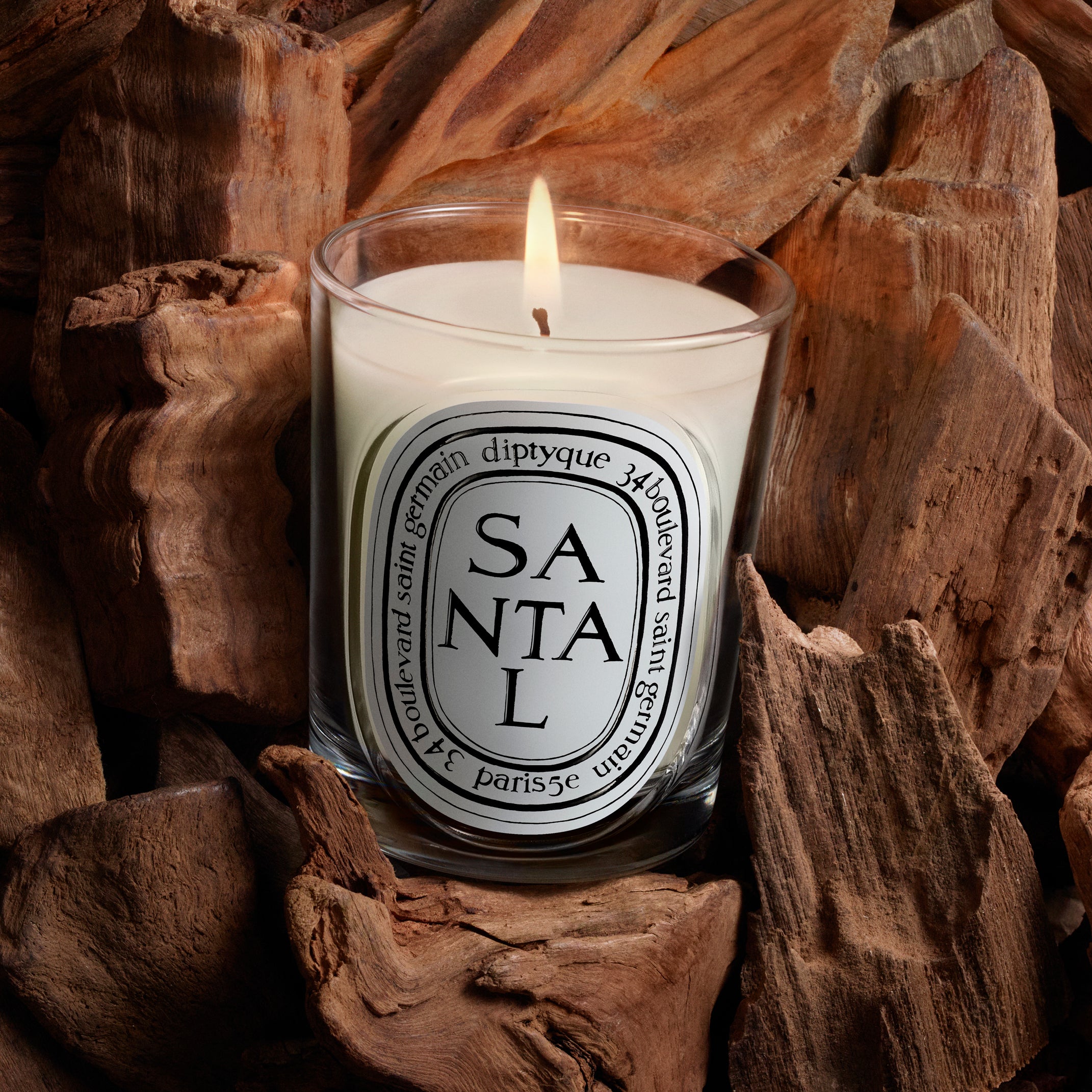 Diptyque - Santal (Sandalwood) Candle | Candle Delirium