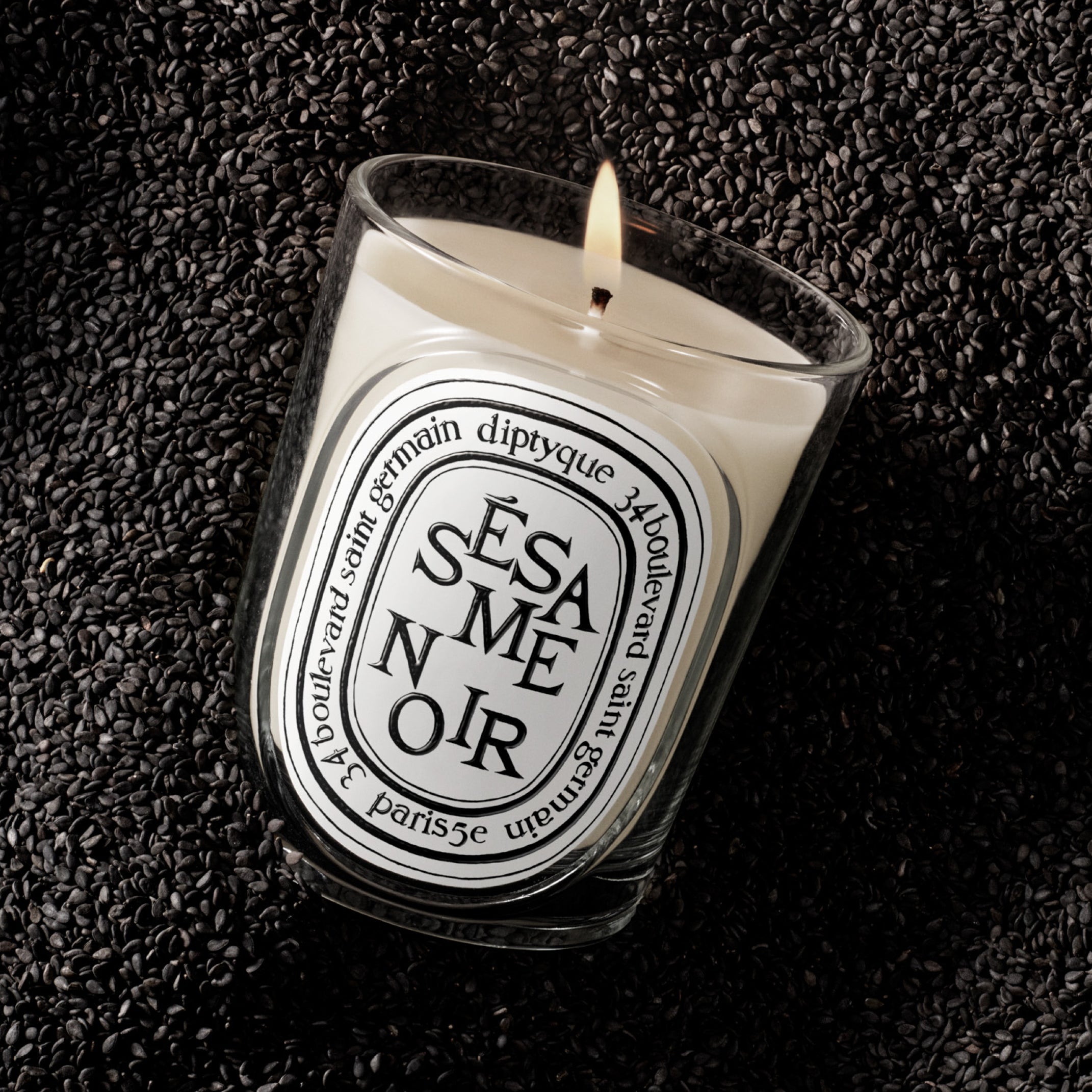 Diptyque - Sesame Noir Candle | Candle Delirium