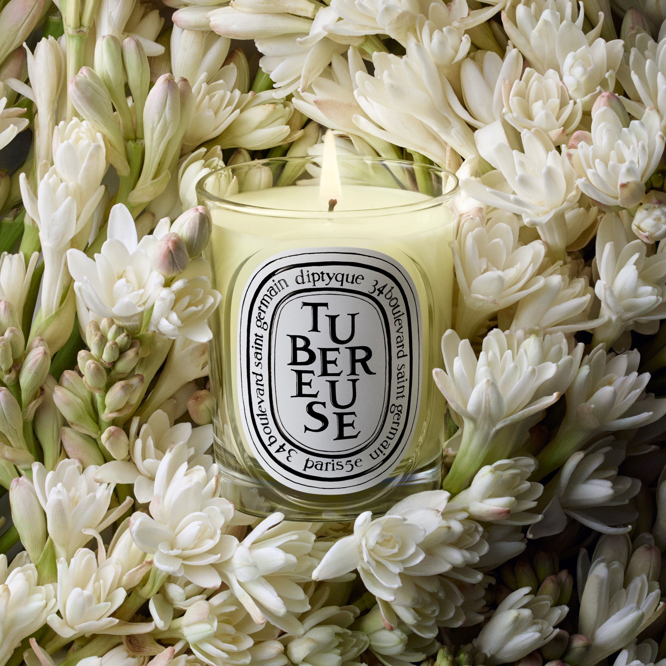 Diptyque - Tubereuse Candle (Tuberose)