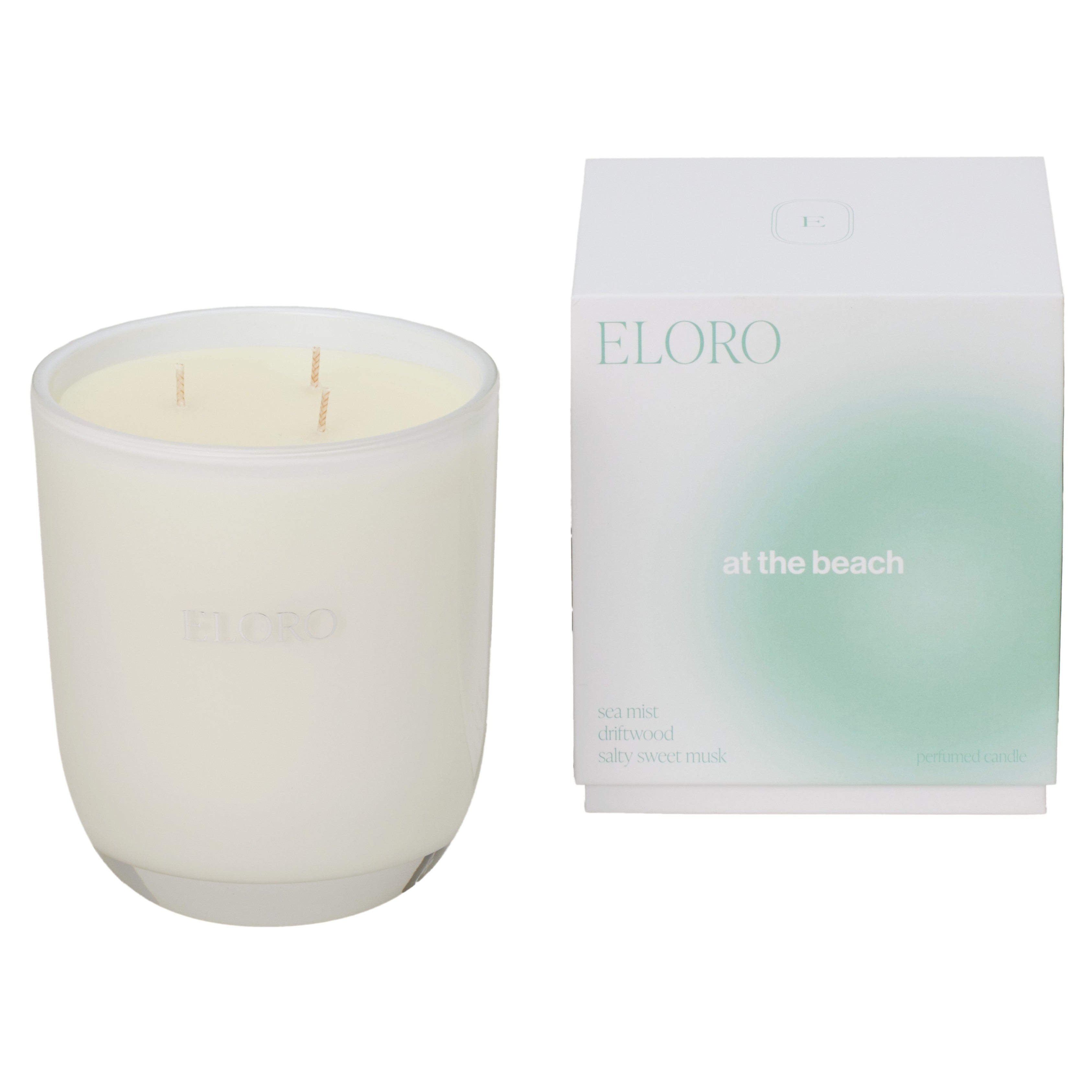 Eloro - At The Beach 3 Wick Candle