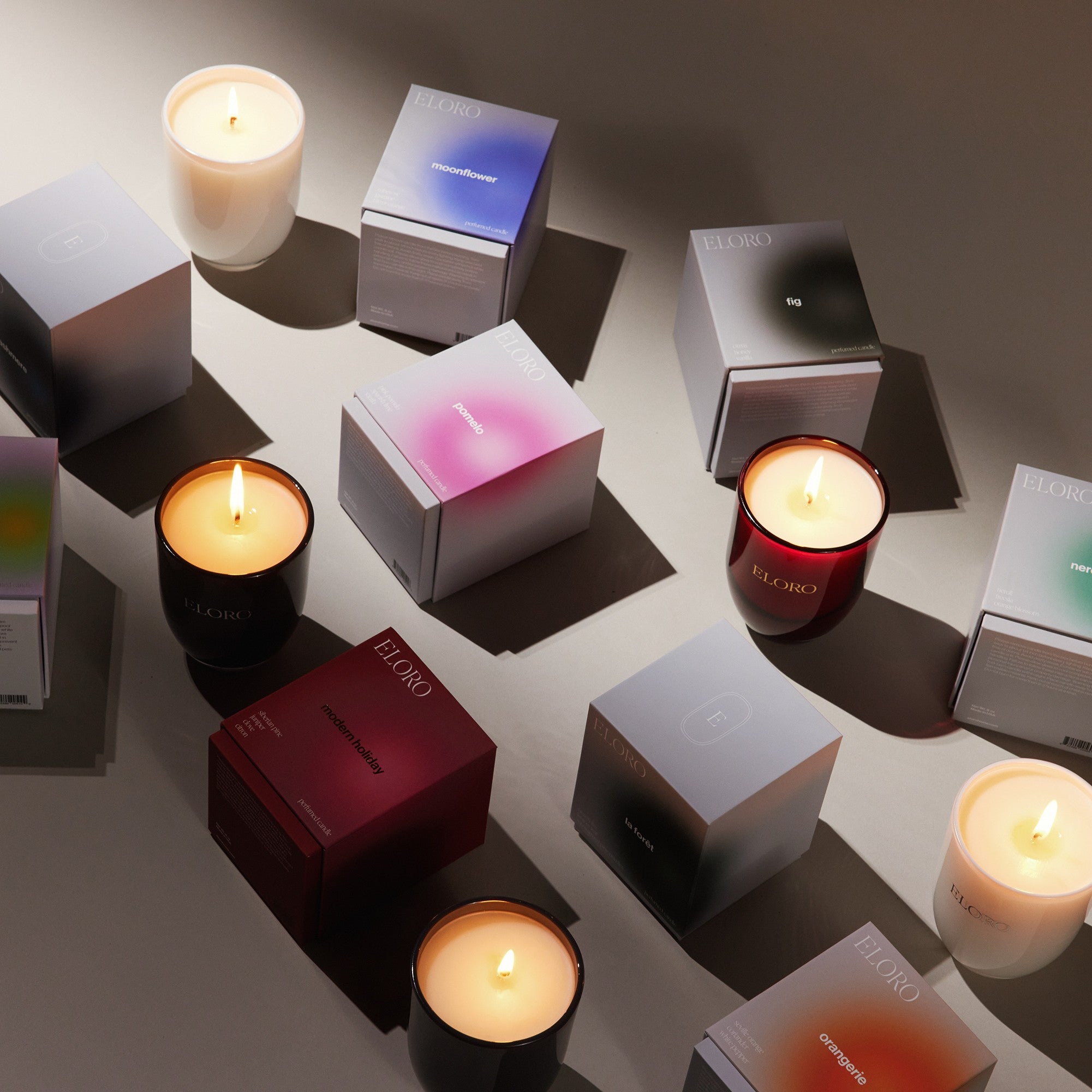 Eloro - Amethyst 3 Wick Candle