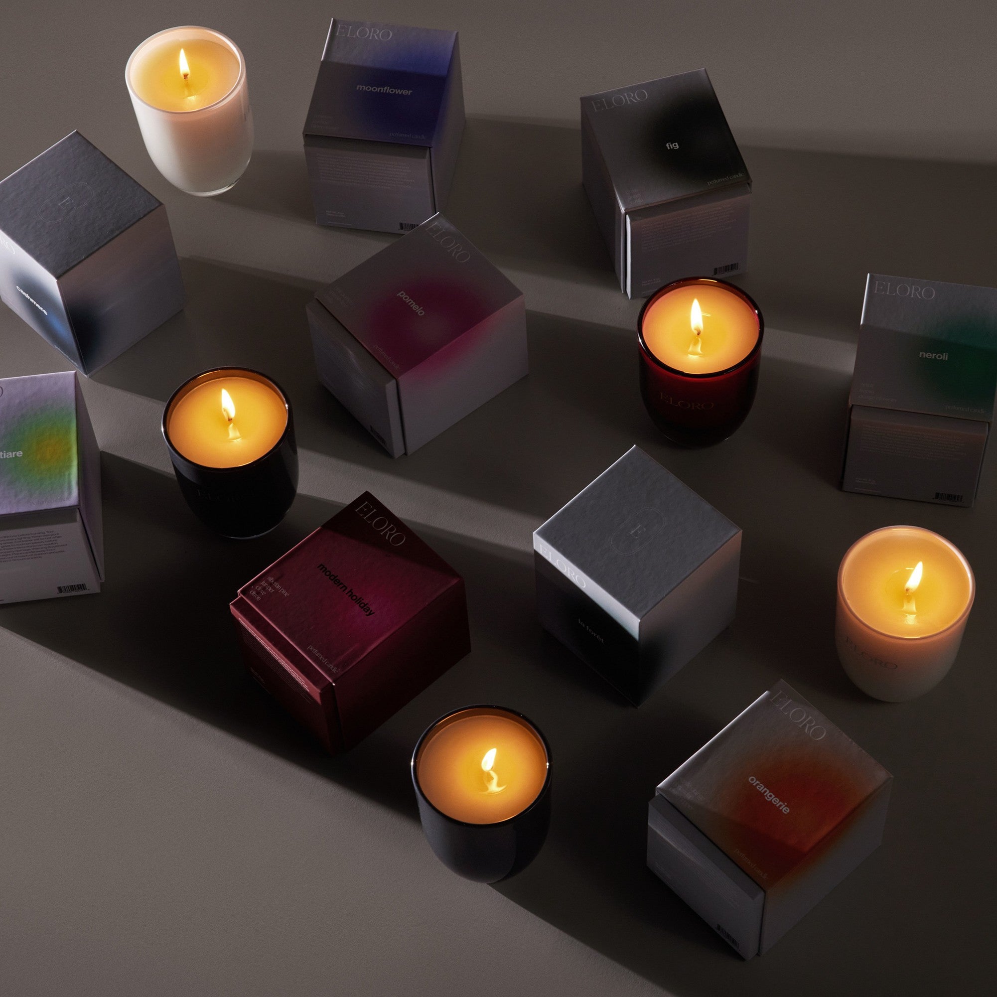 Eloro - Amethyst 3 Wick Candle