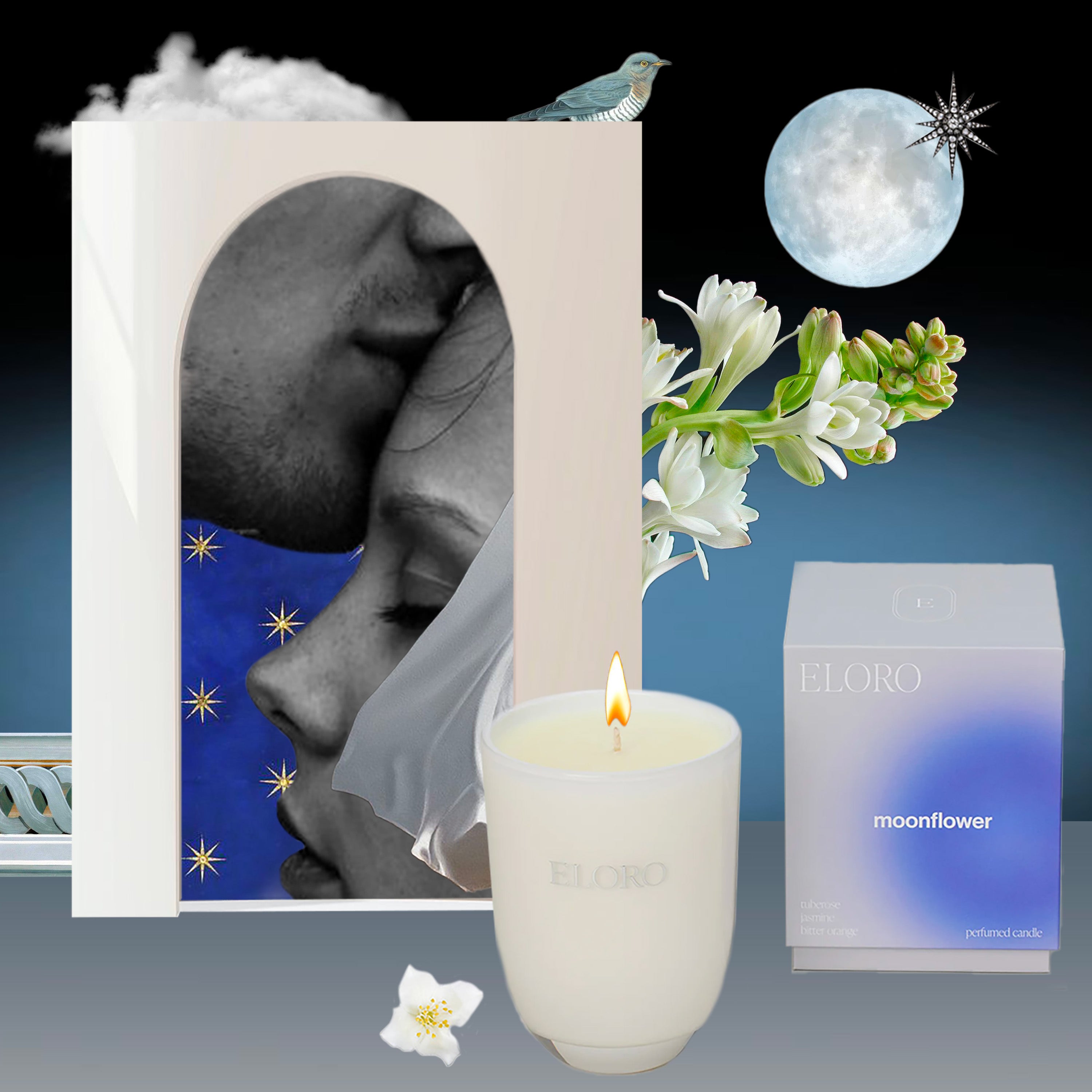 Eloro - Moonflower Candle