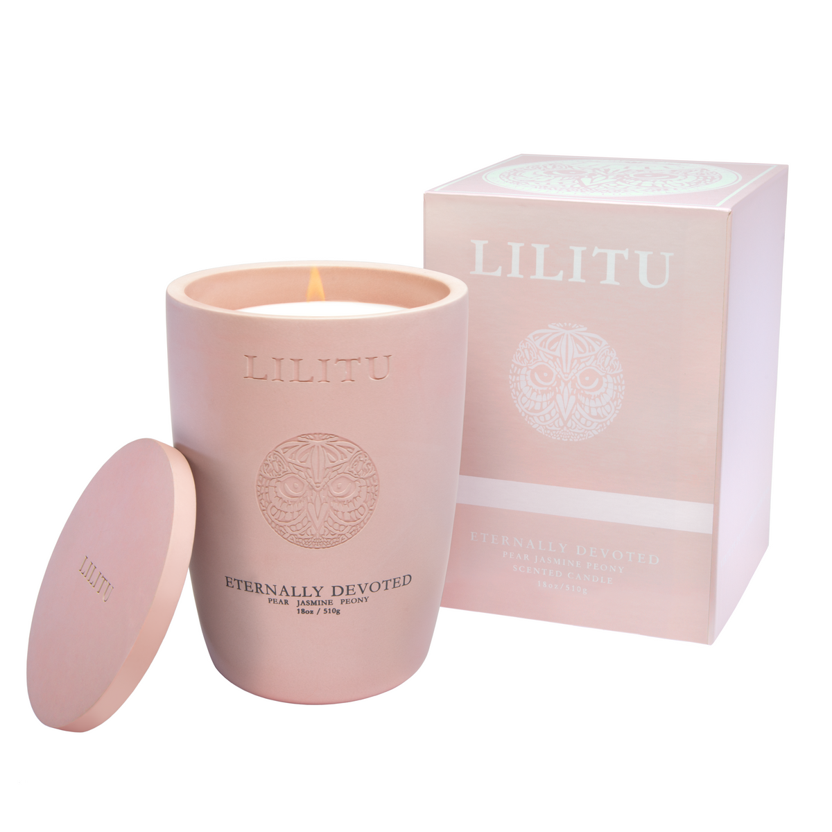 Lilitu - Eternally Devoted Ceramic Candle