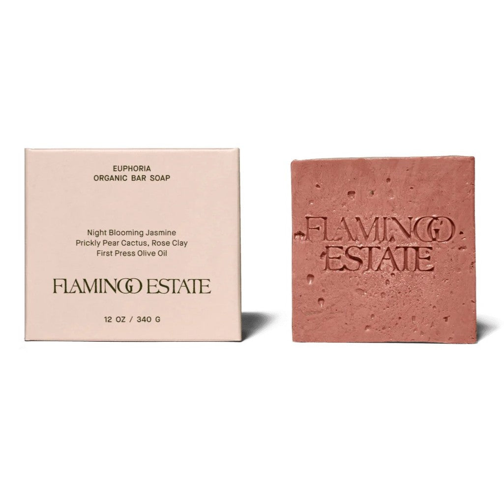 Flamingo Estate - Jasmine Damask Rose Soap Brick