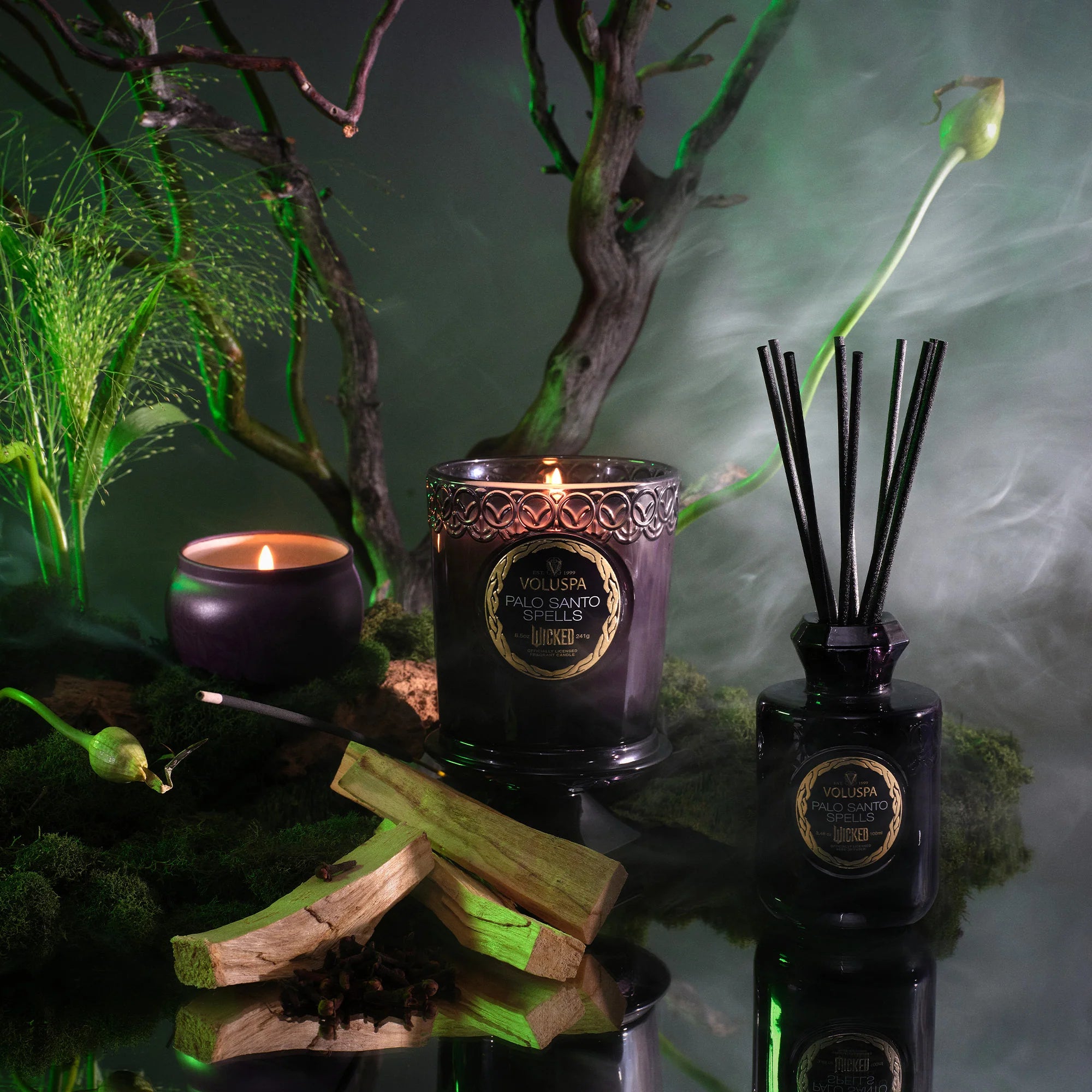 Voluspa - Palo Santo Spells Boxed Candle (Wicked 2 Collection)