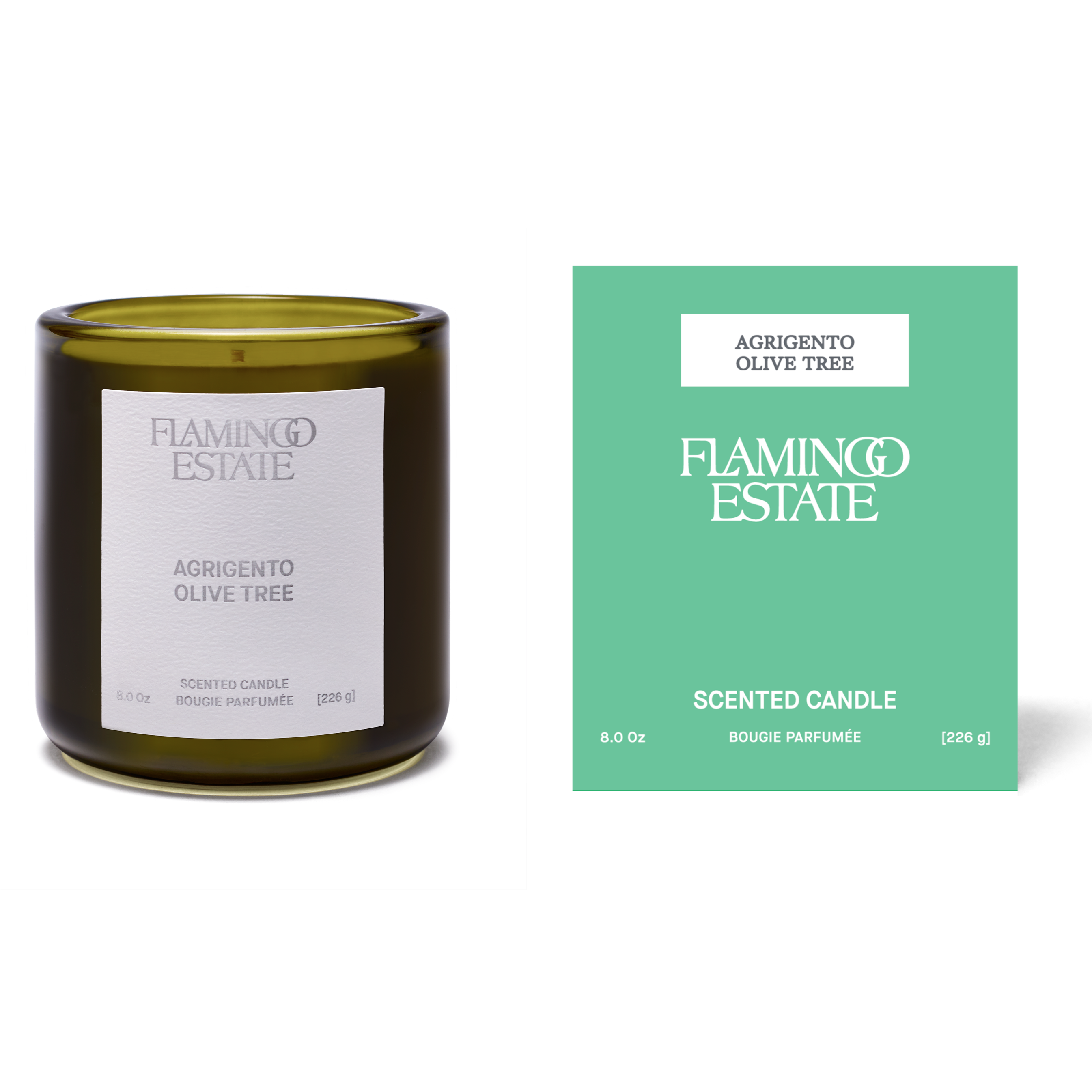 Flamingo Estate - Ancient Agrigento Olive Tree Candle