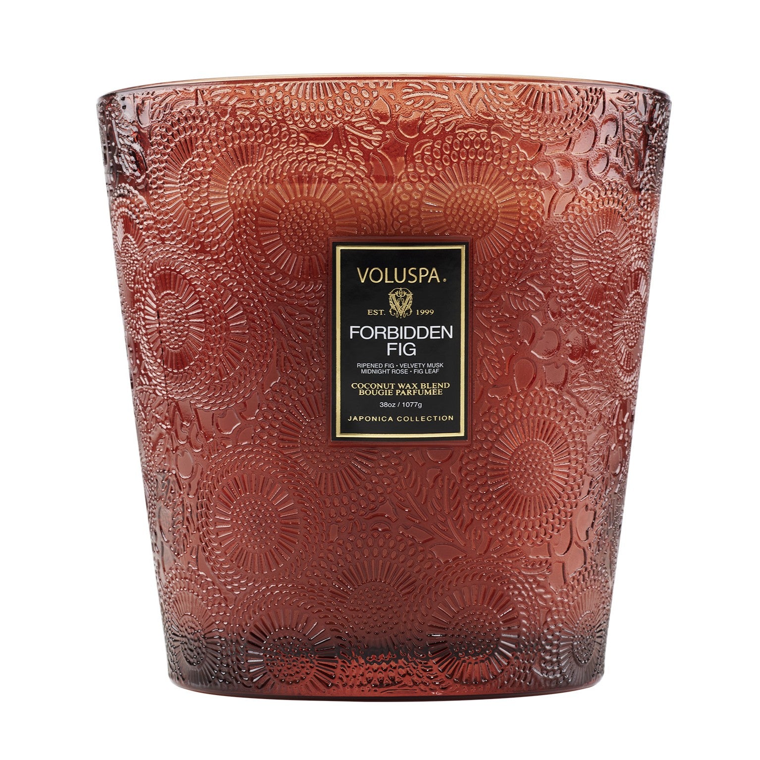 Voluspa - Forbidden Fig 3 Wick Hearth Candle
