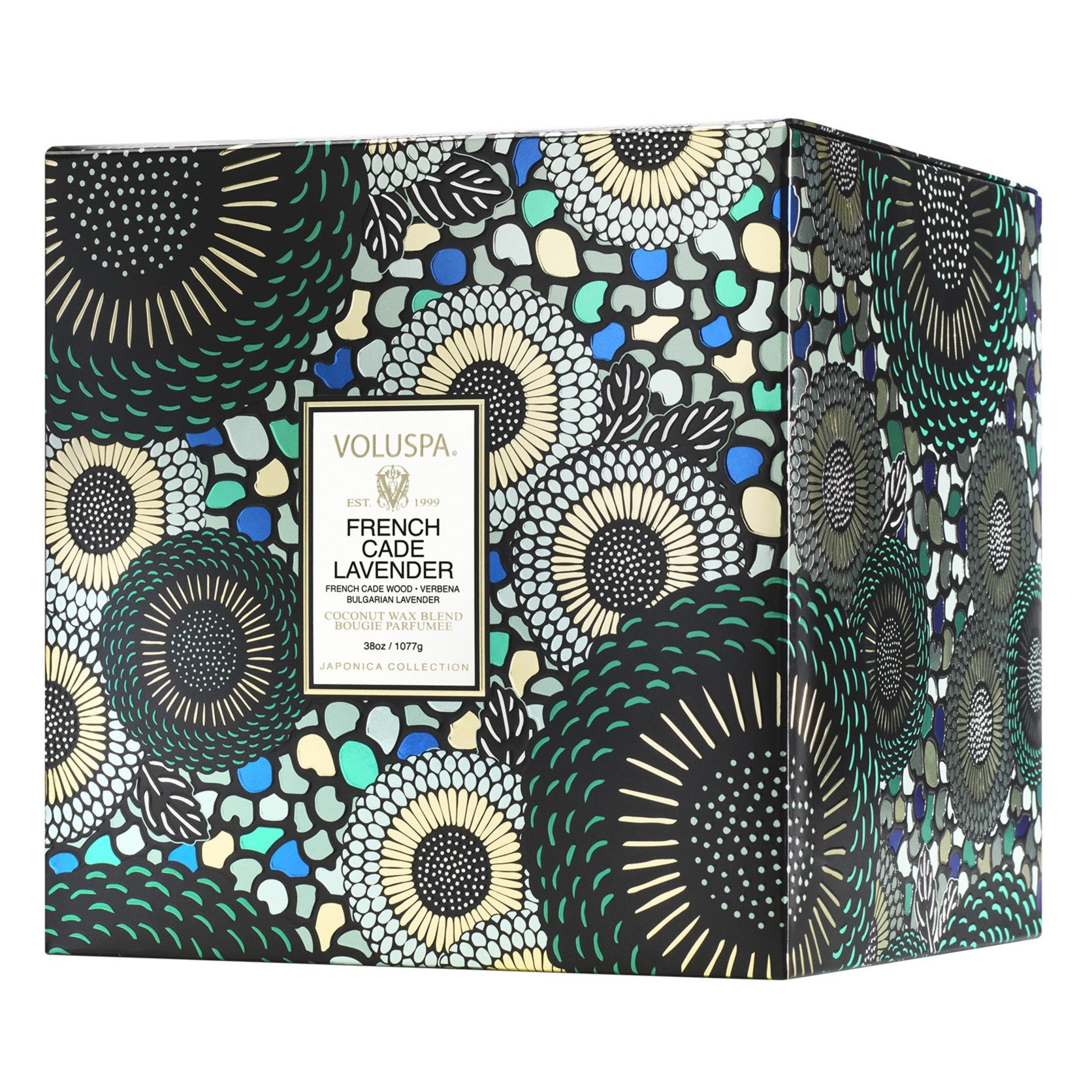 Voluspa - French Cade Lavender 3 Wick Hearth Candle