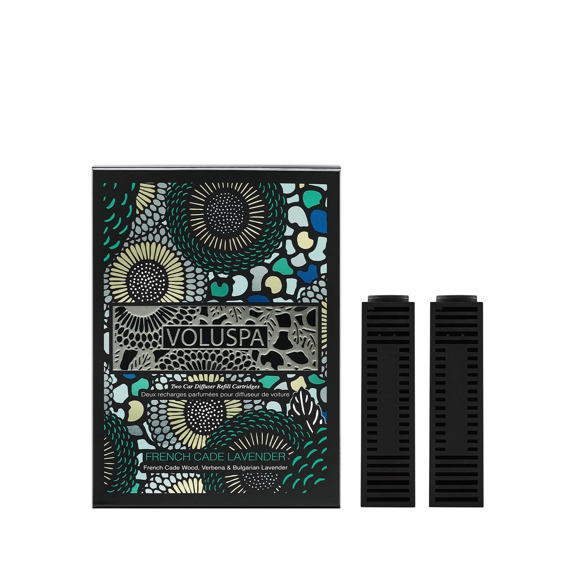 Voluspa - French Cade & Lavender Car Diffuser Twin Refills