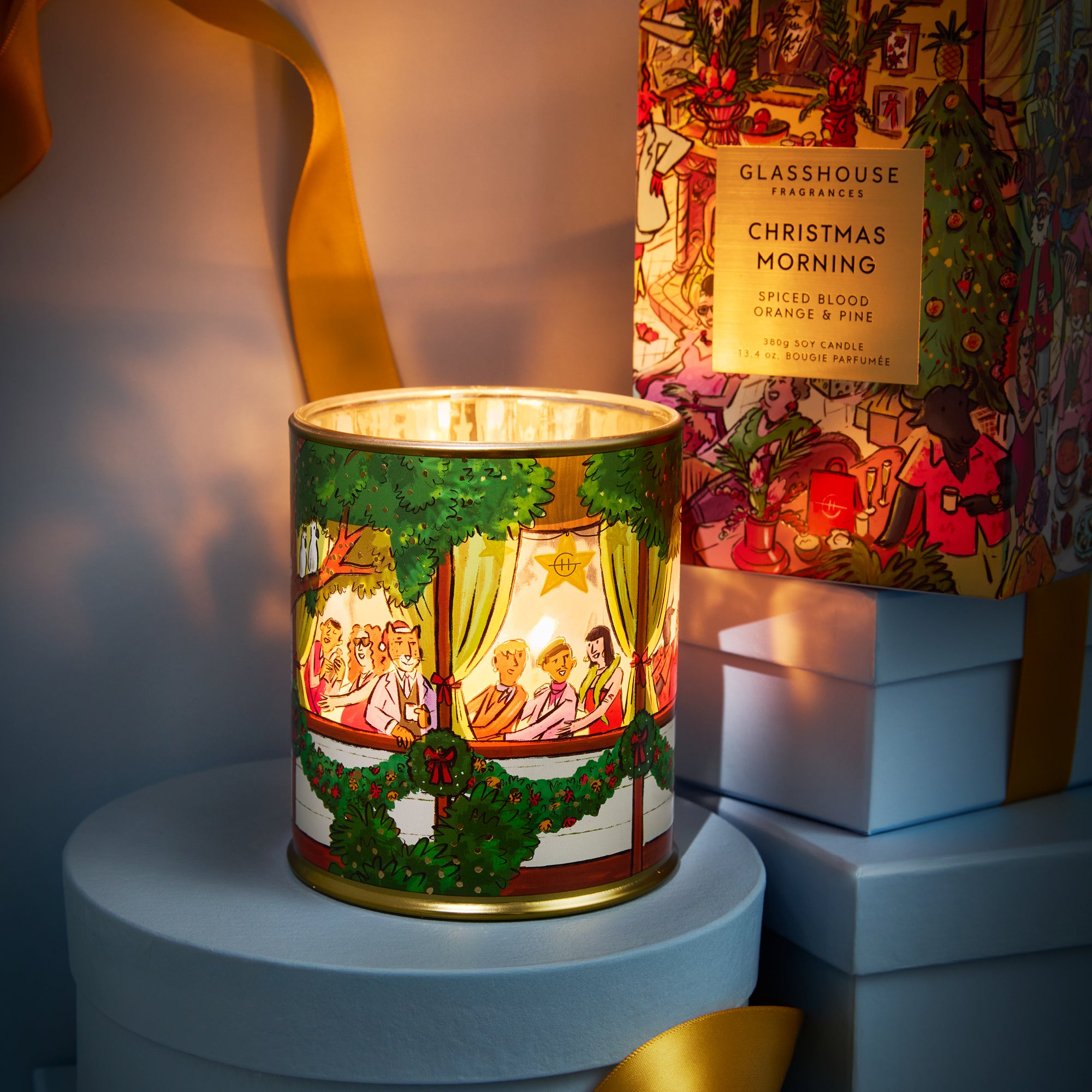 Glasshouse - Christmas Morning Candle | Candle Delirium